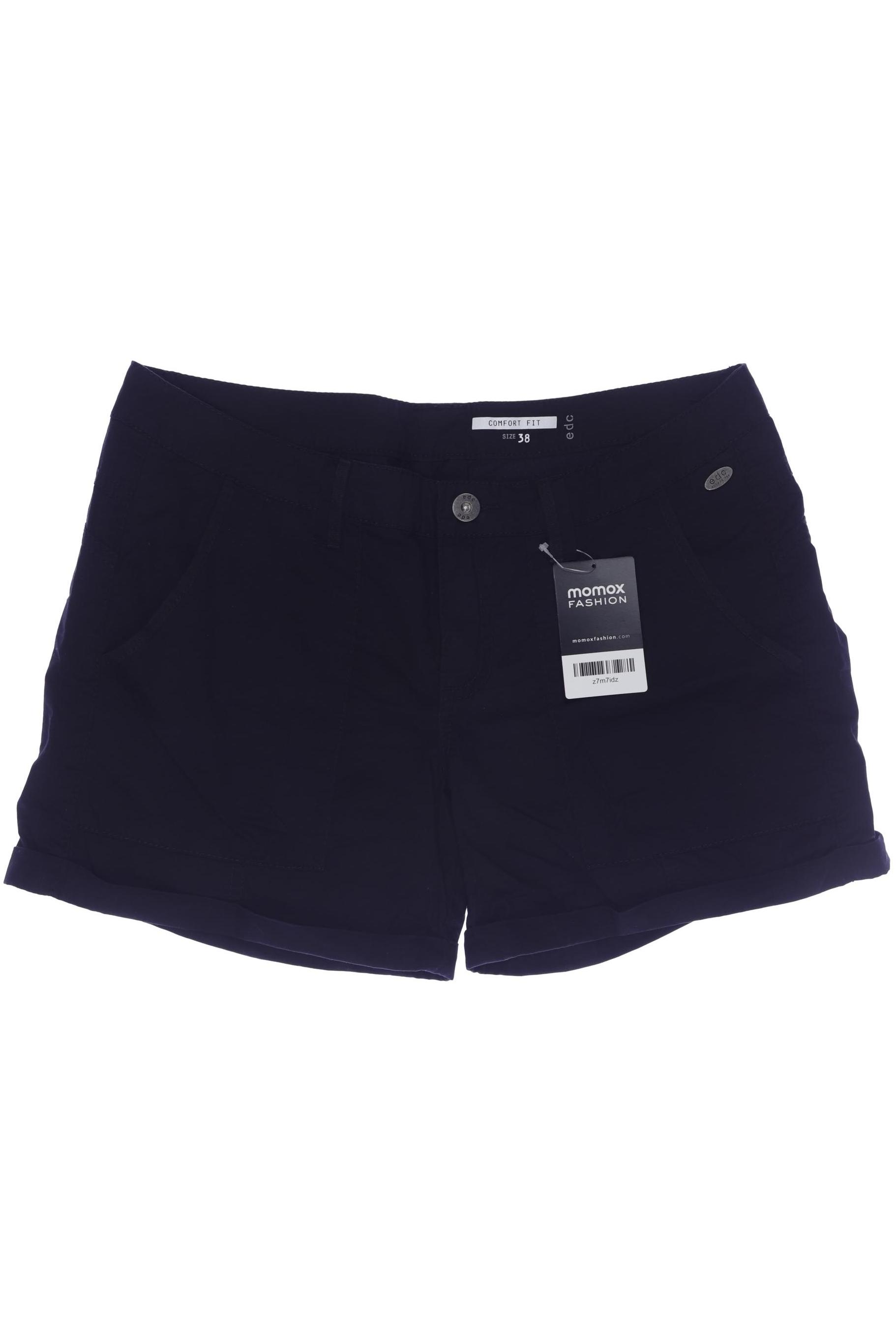 

edc by Esprit Damen Shorts, schwarz, Gr. 38