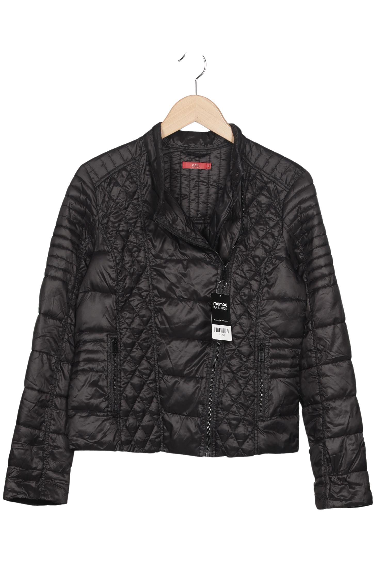 

edc by Esprit Damen Jacke, schwarz, Gr. 36