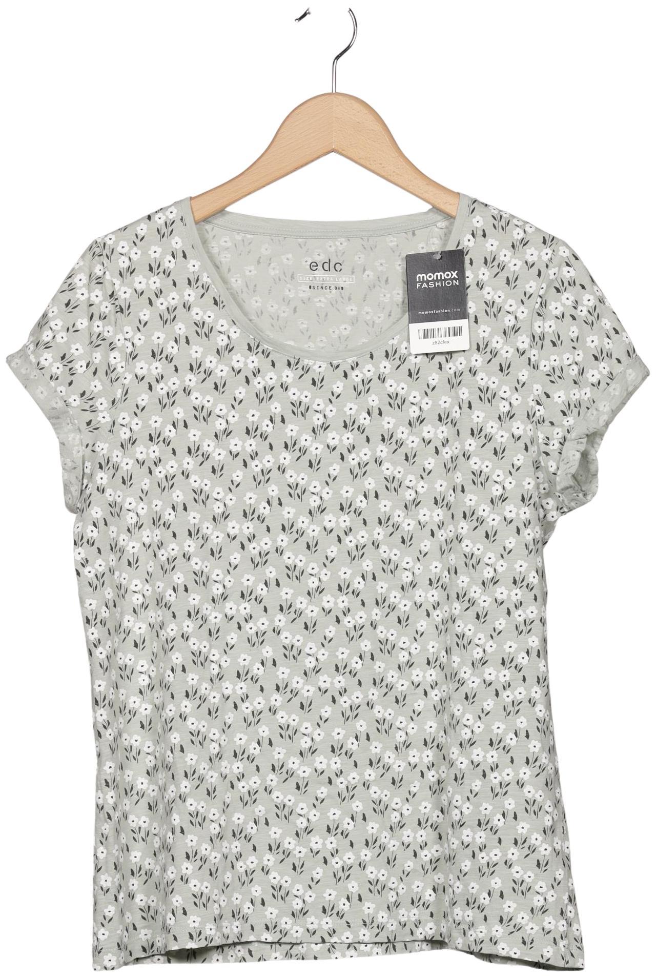 

edc by Esprit Damen T-Shirt, hellgrün, Gr. 44