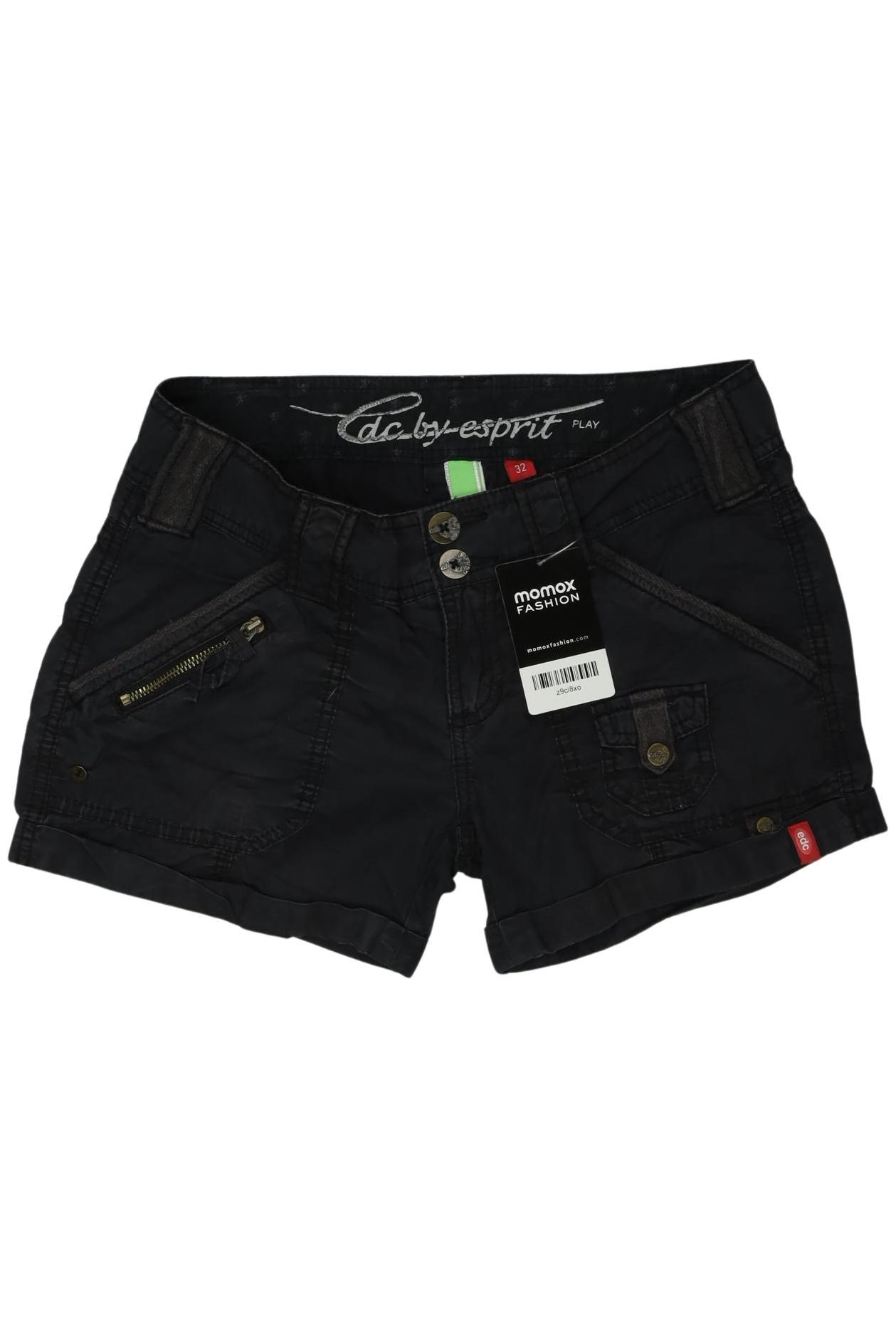 

edc by Esprit Damen Shorts, schwarz, Gr. 32