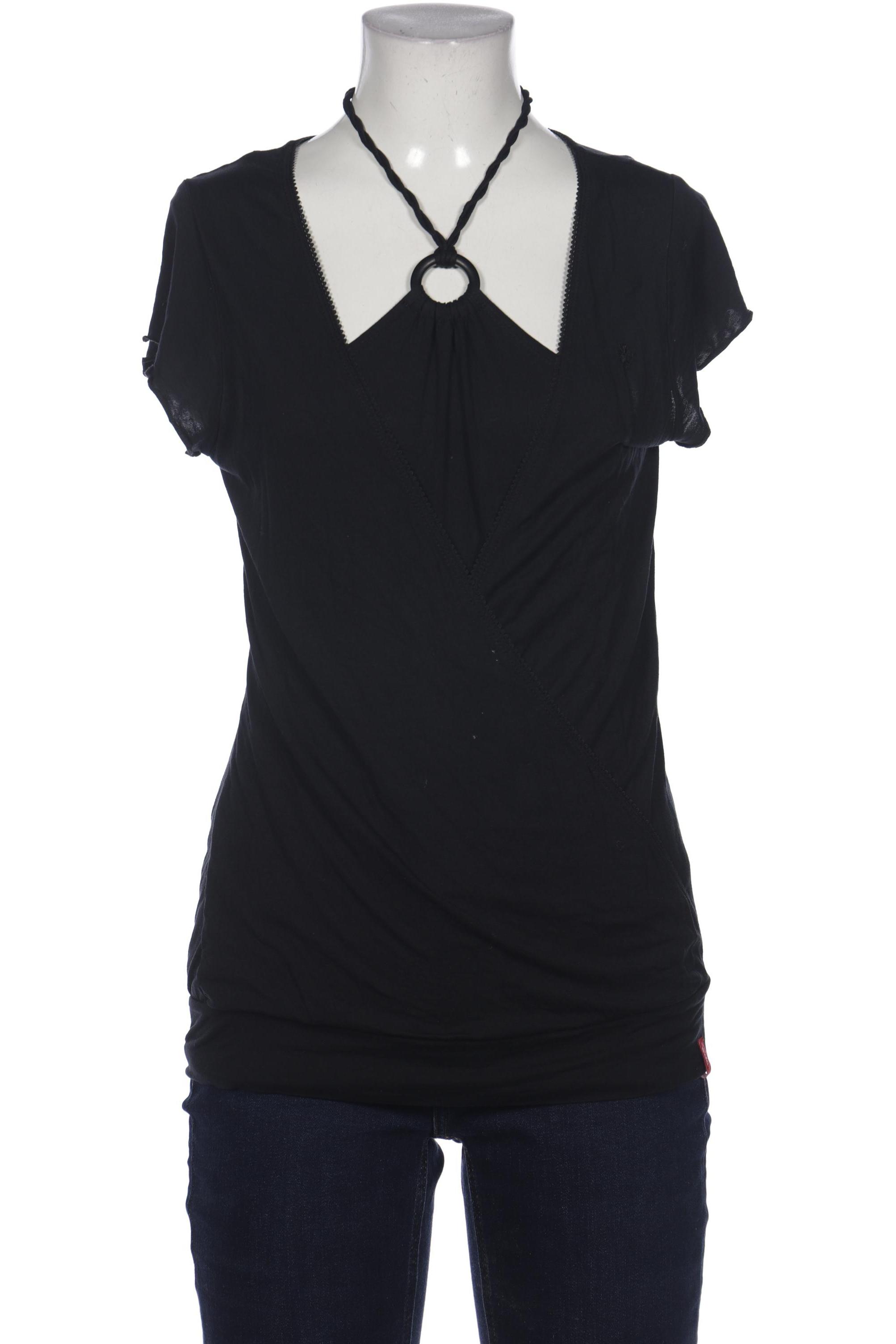 

edc by Esprit Damen T-Shirt, schwarz