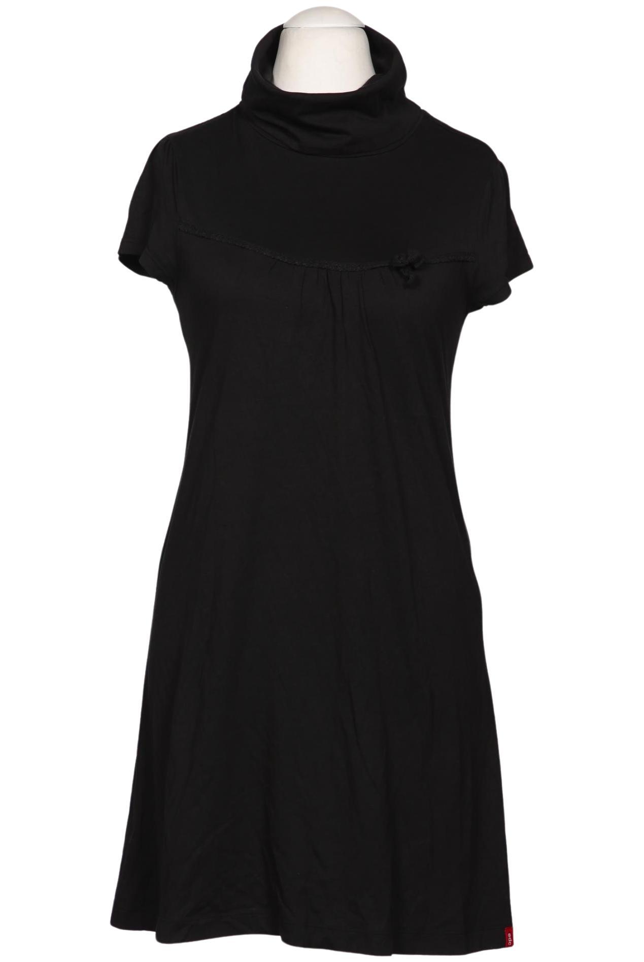 

edc by Esprit Damen Kleid, schwarz, Gr. 38