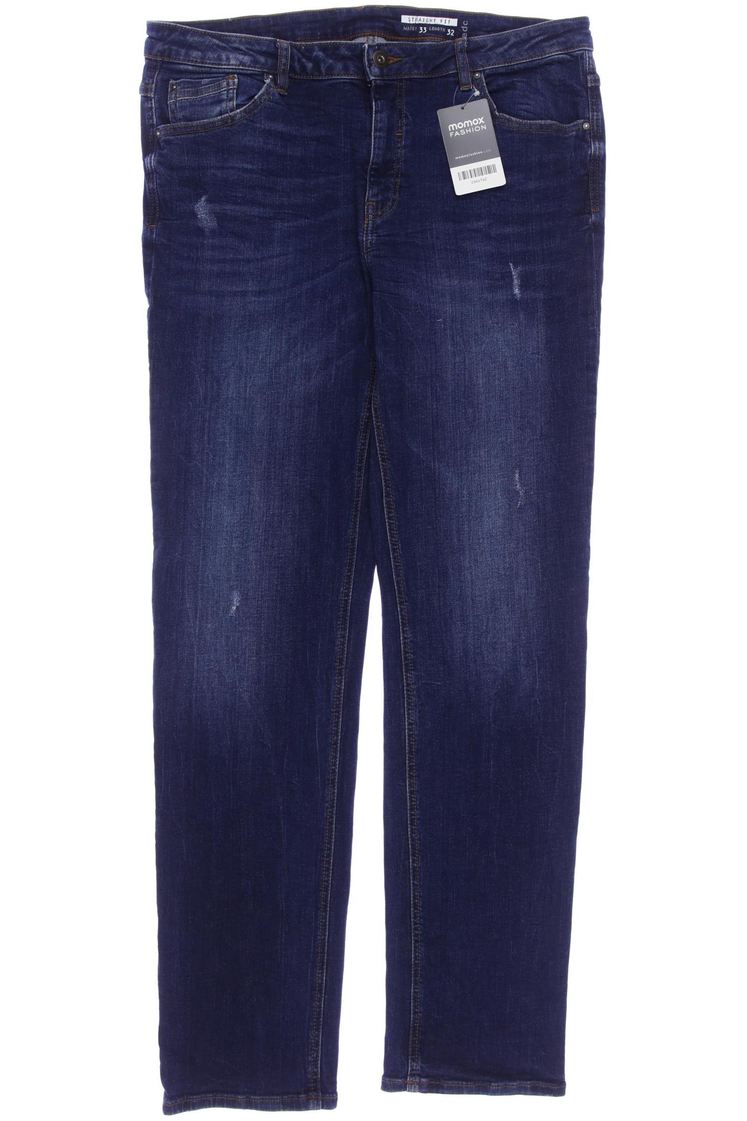 

edc by Esprit Damen Jeans, marineblau, Gr. 33