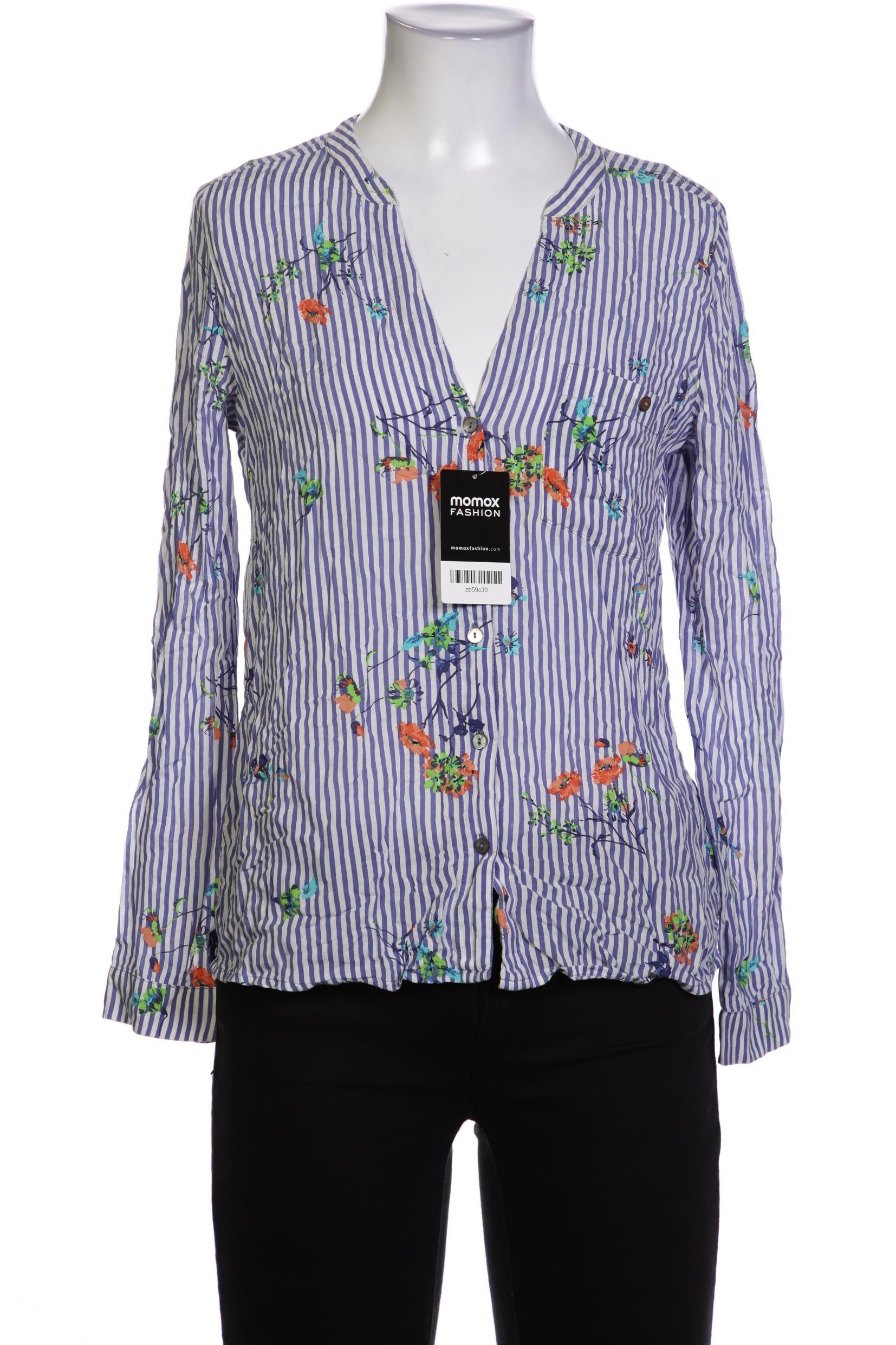 

edc by Esprit Damen Bluse, blau, Gr. 34