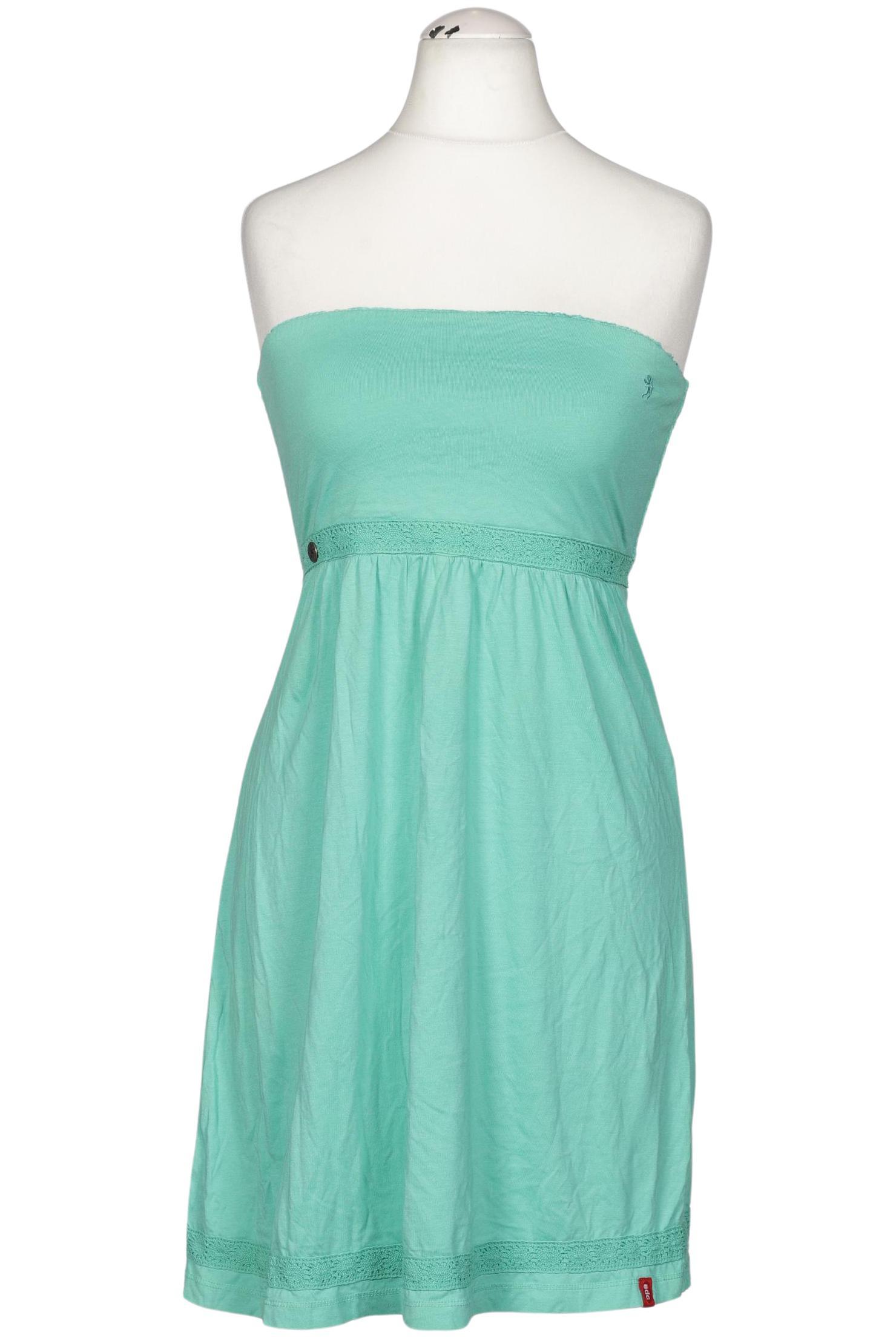 

edc by Esprit Damen Kleid, hellgrün, Gr. 36