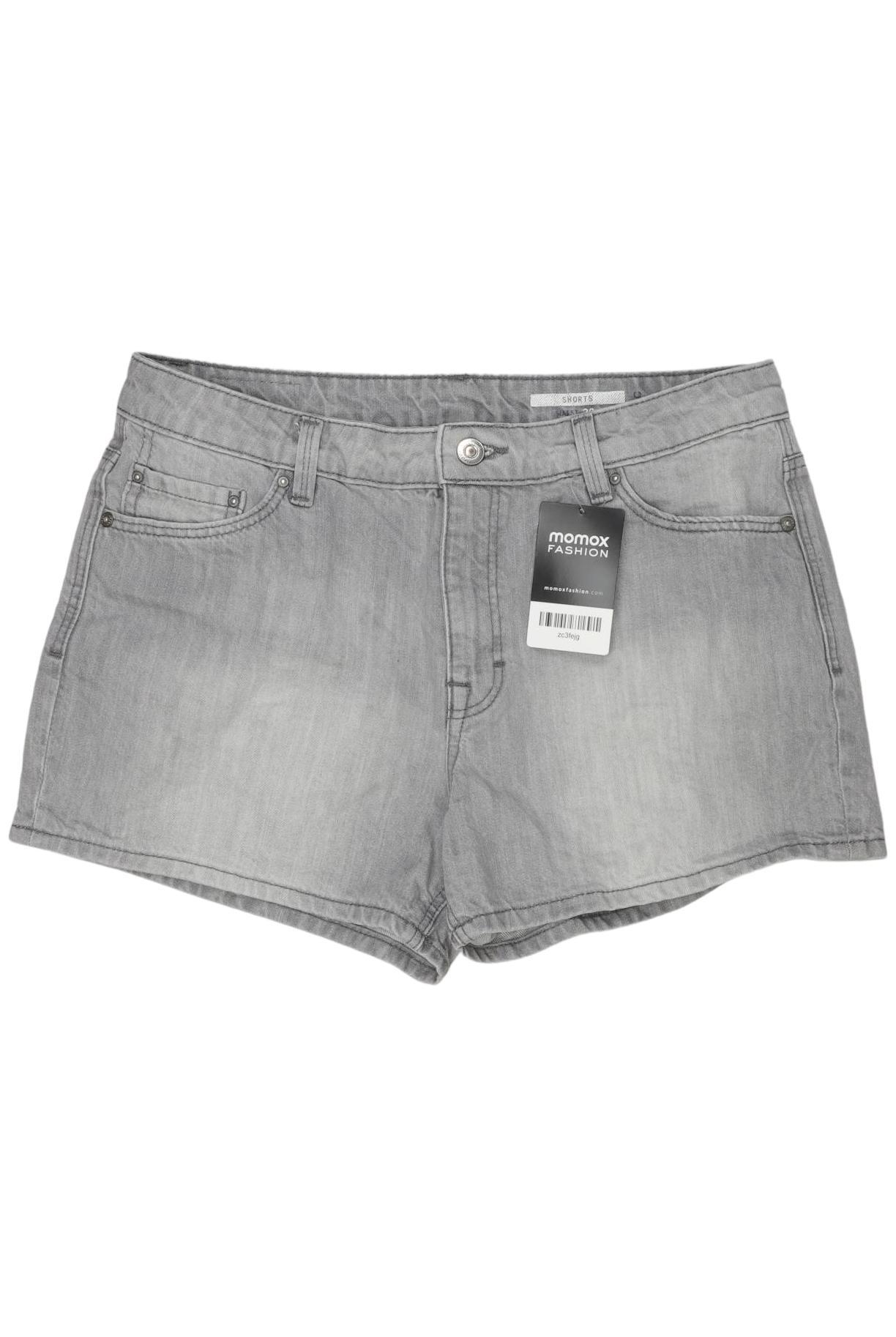 

edc by Esprit Damen Shorts, grau, Gr. 28