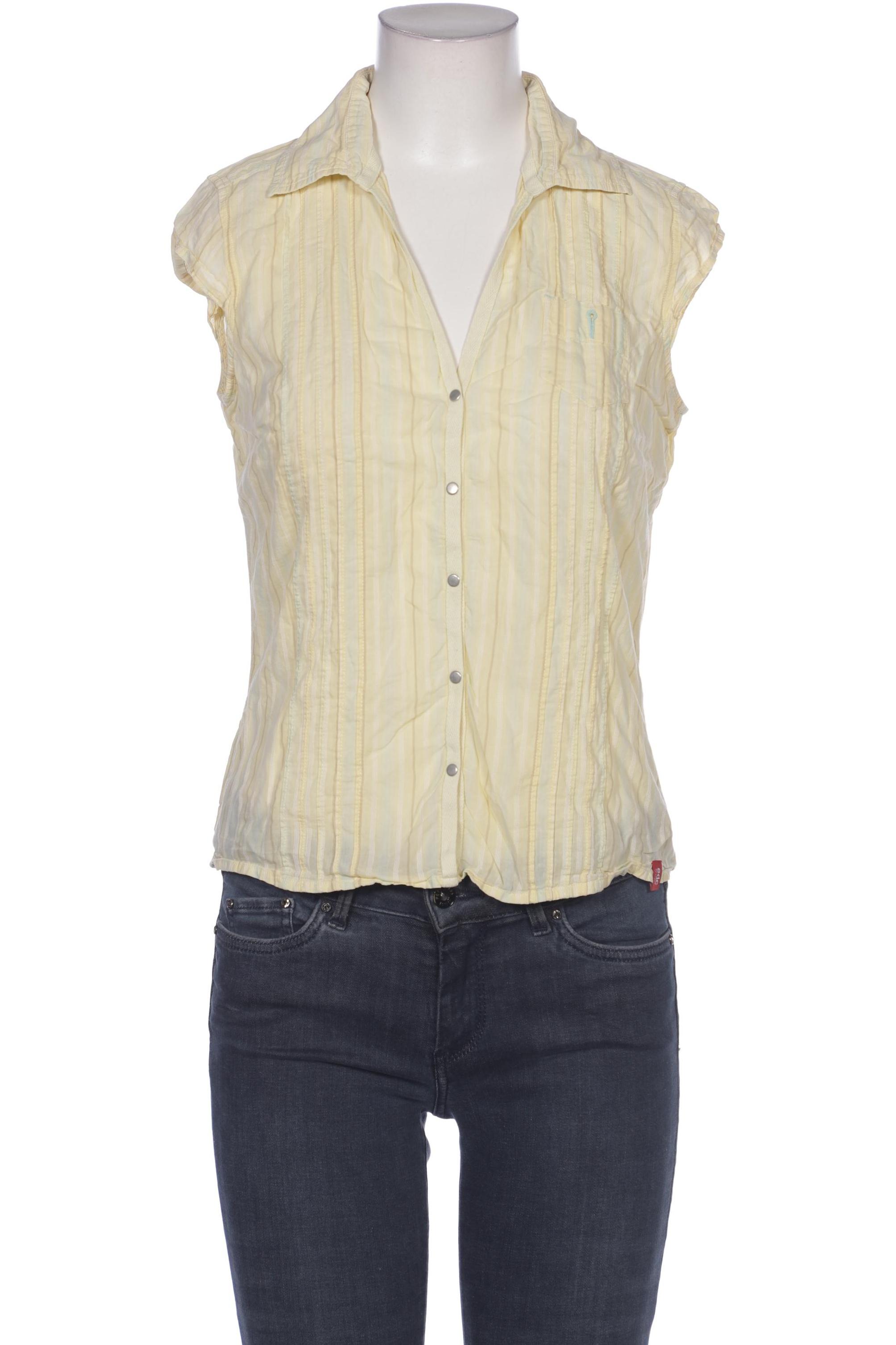 

edc by Esprit Damen Bluse, gelb, Gr. 36
