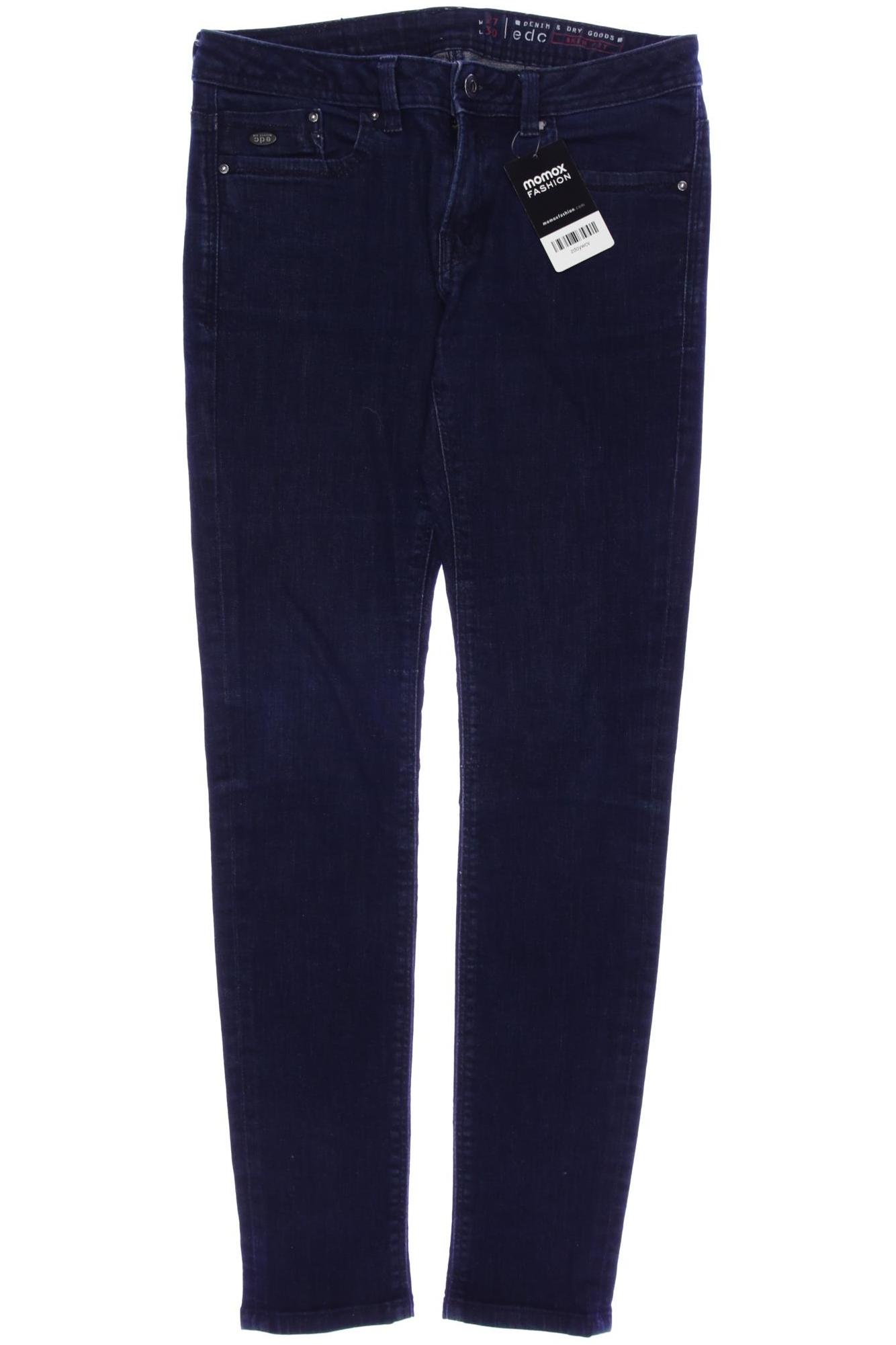 

edc by Esprit Damen Jeans, marineblau, Gr. 27