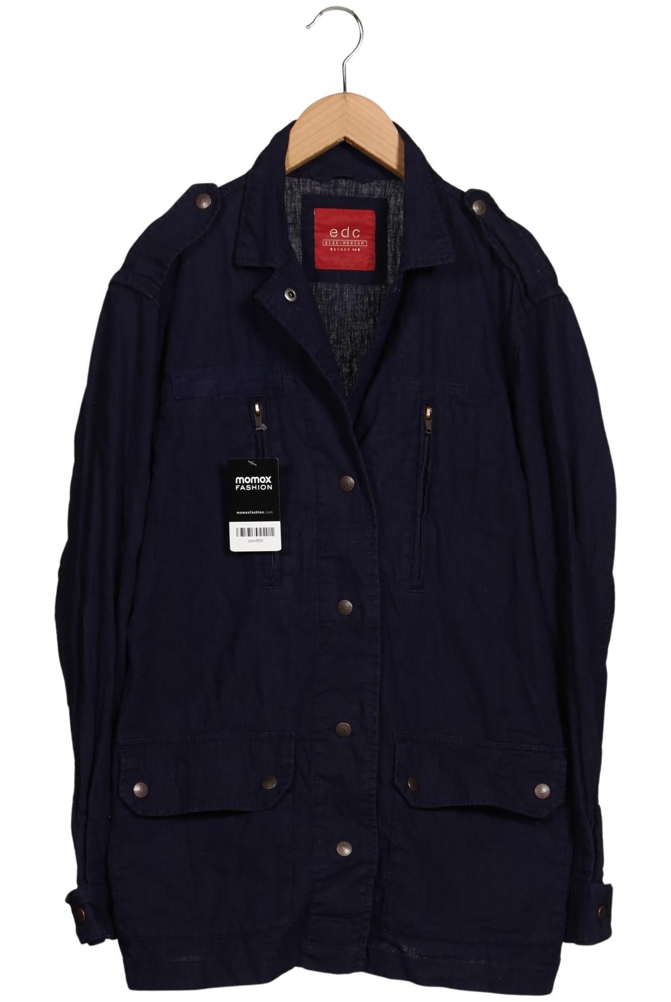

edc by Esprit Damen Jacke, marineblau, Gr. 38