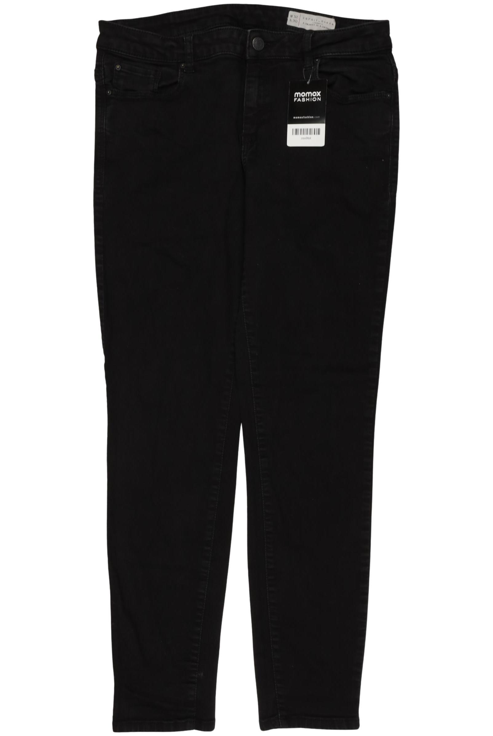 

edc by Esprit Damen Jeans, schwarz, Gr. 32