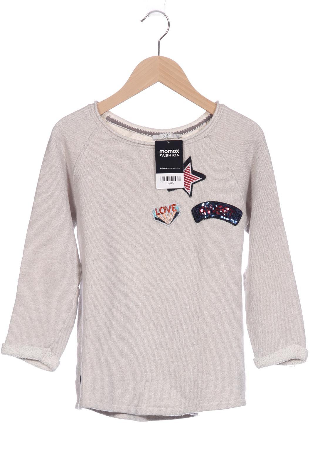 

edc by Esprit Damen Sweatshirt, beige, Gr. 34