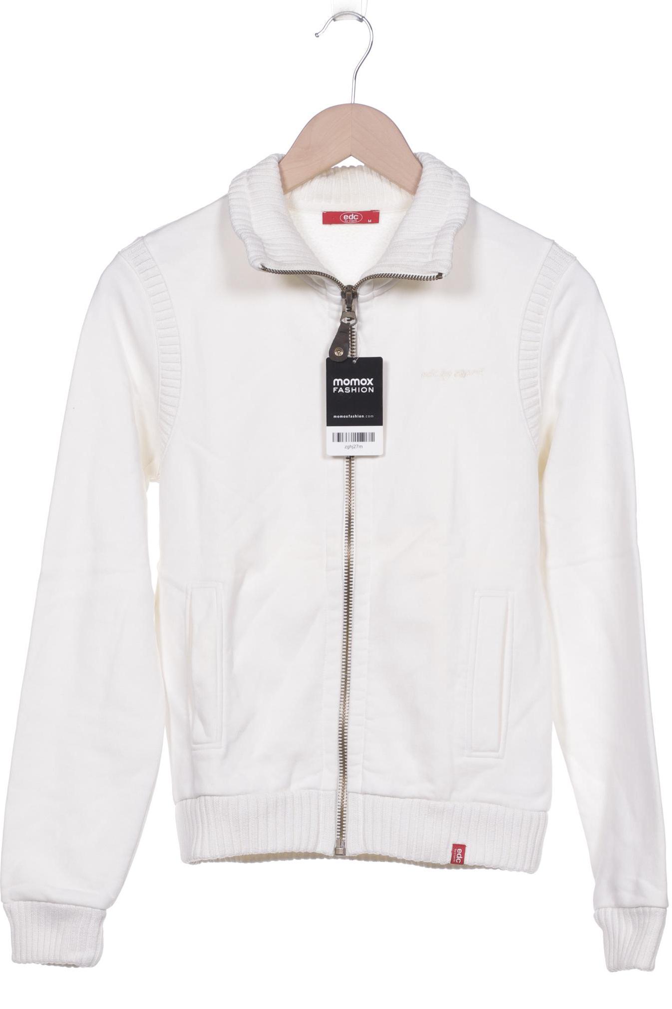

edc by Esprit Damen Sweatshirt, cremeweiß