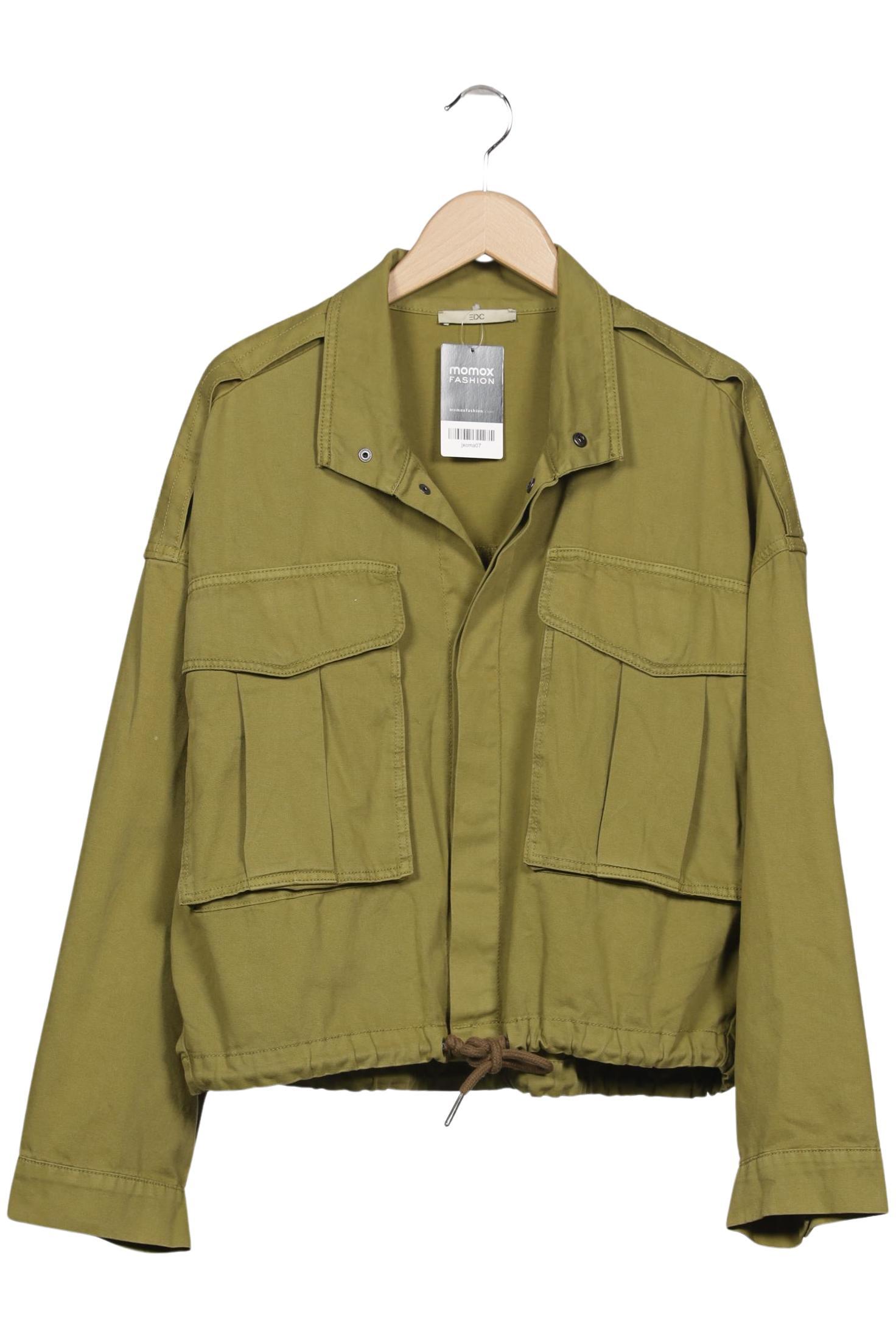 

edc by Esprit Damen Jacke, grün, Gr. 42