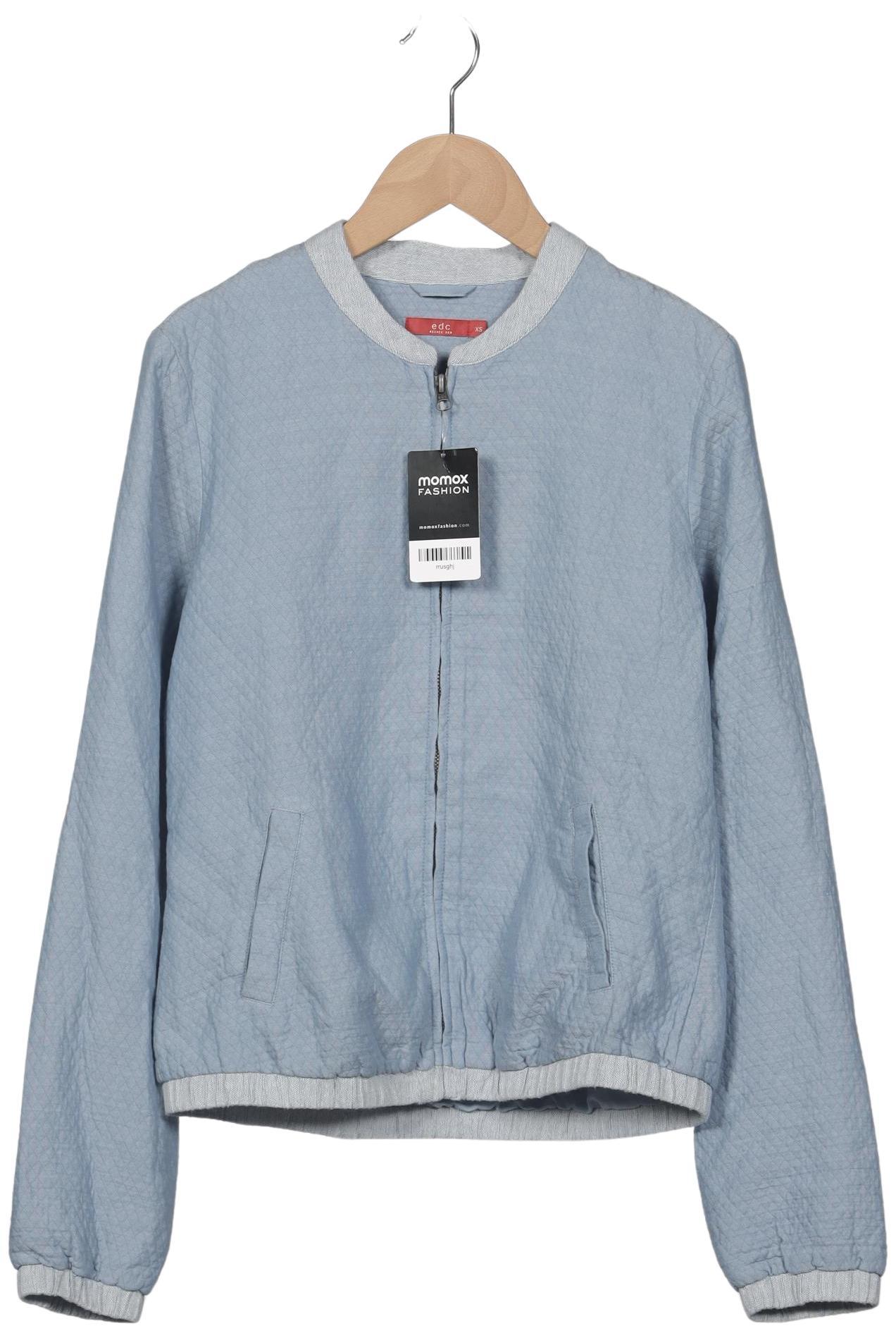 

edc by Esprit Damen Jacke, hellblau, Gr. 34