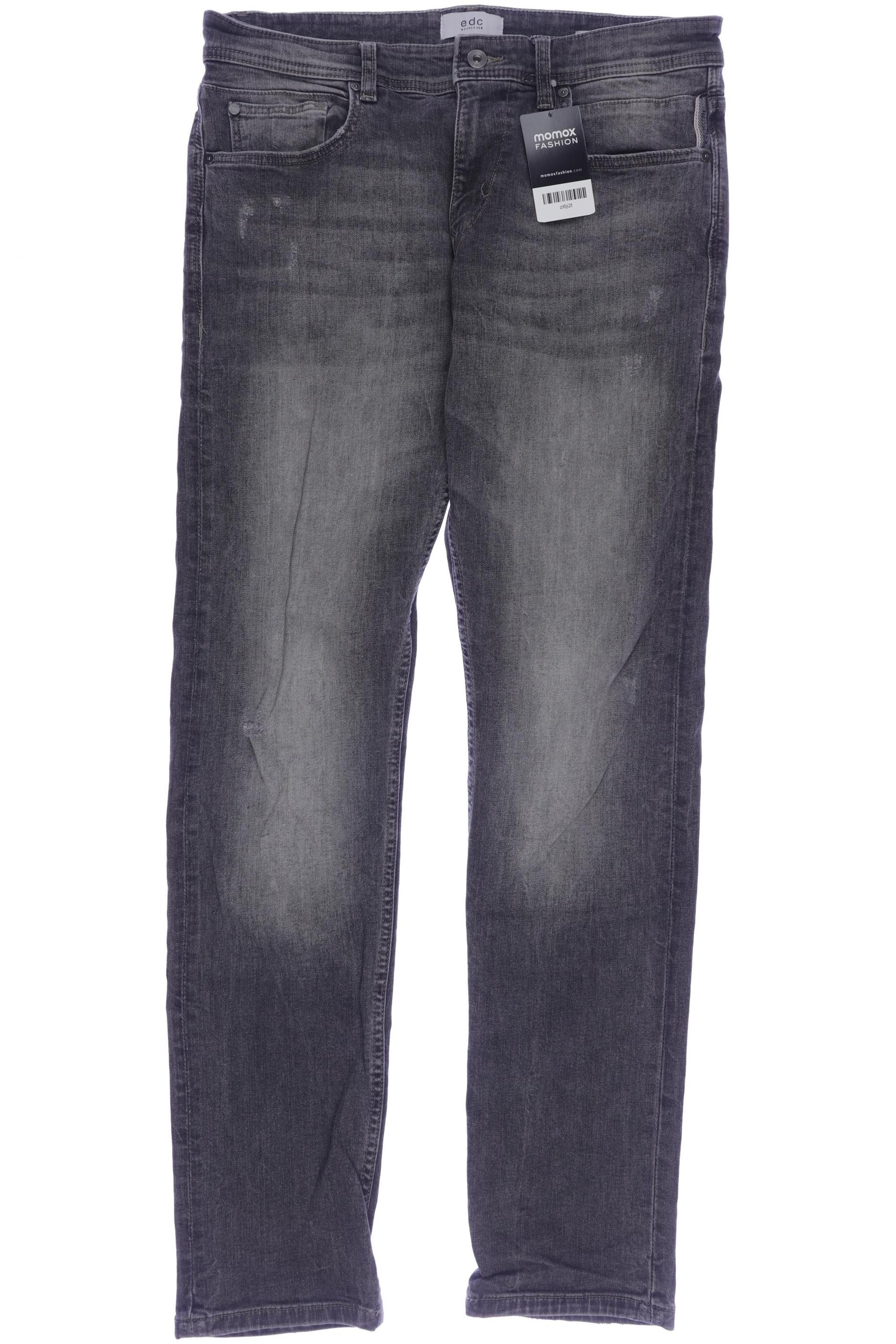 

edc by Esprit Herren Jeans, grau, Gr. 33