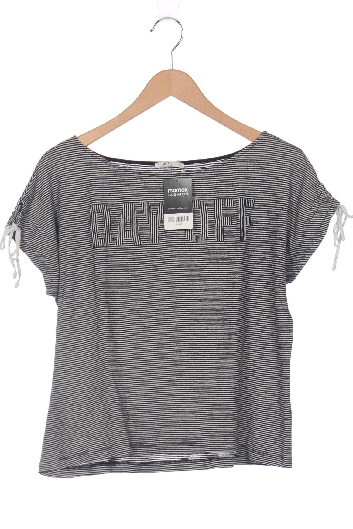 

edc by Esprit Damen T-Shirt, grau, Gr. 38