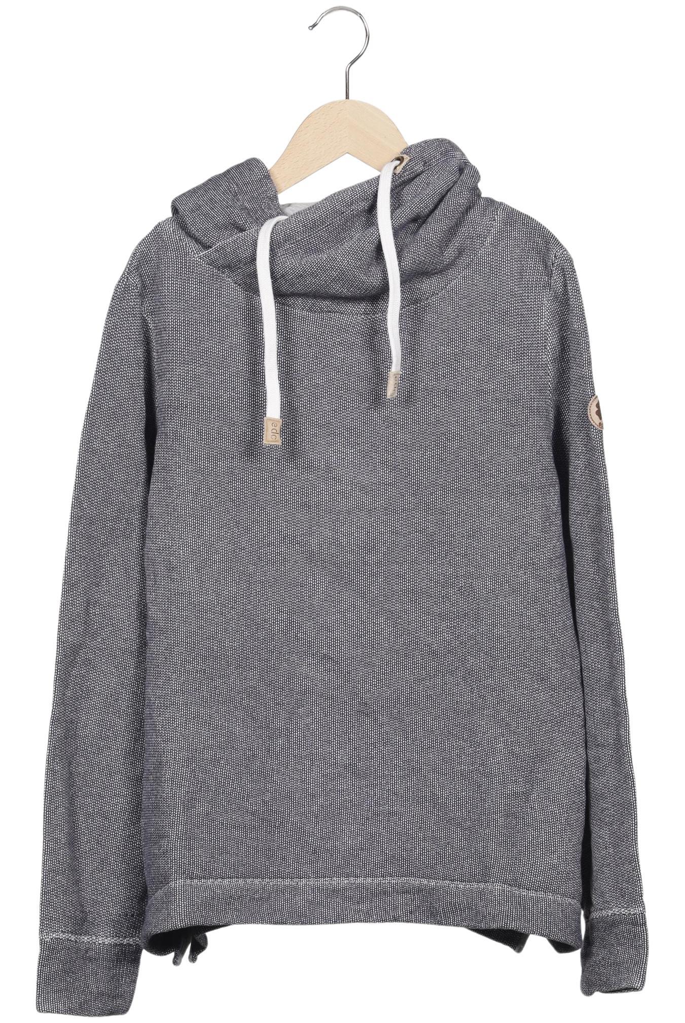 

edc by Esprit Damen Kapuzenpullover, grau, Gr. 42