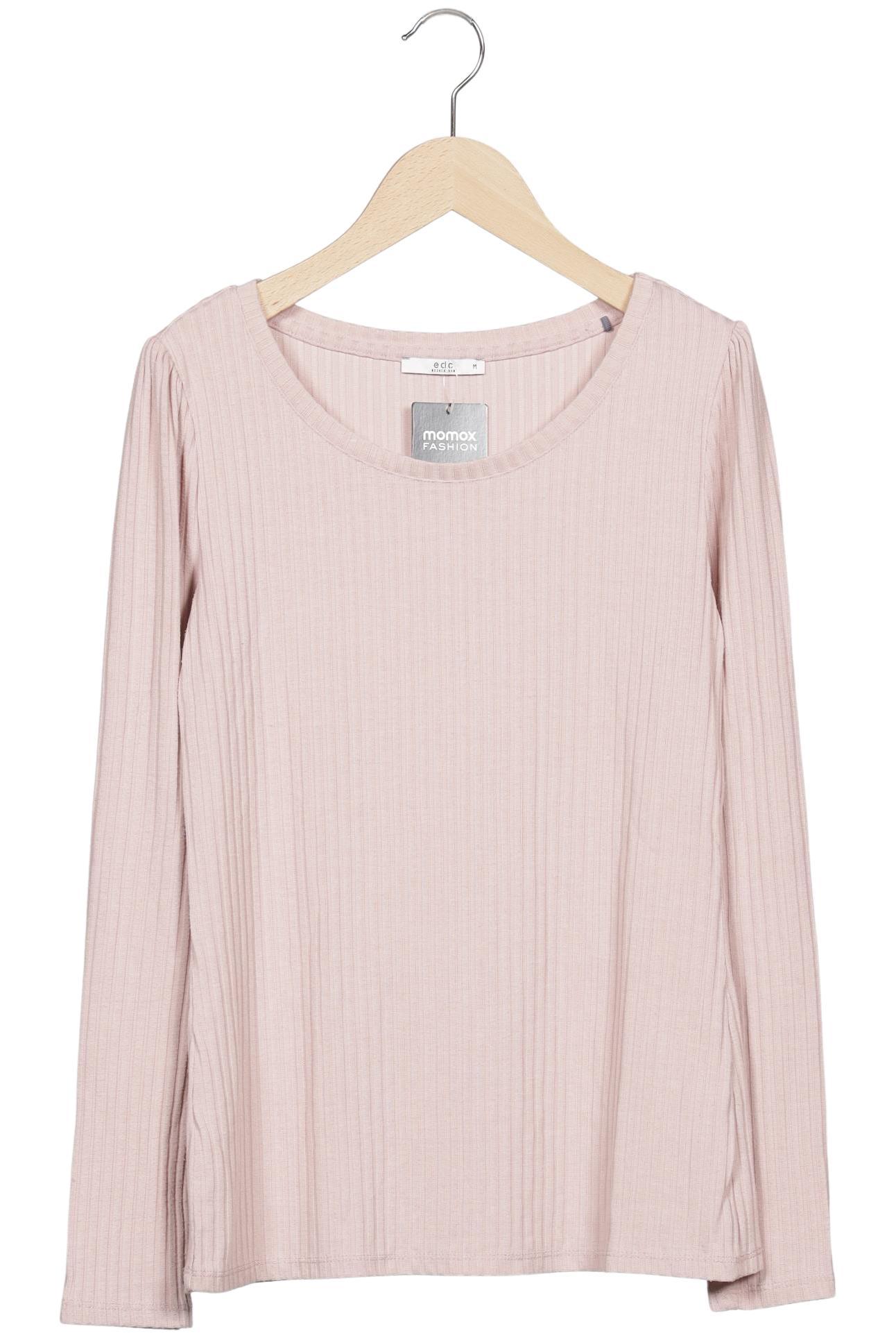 

edc by Esprit Damen Langarmshirt, pink, Gr. 38