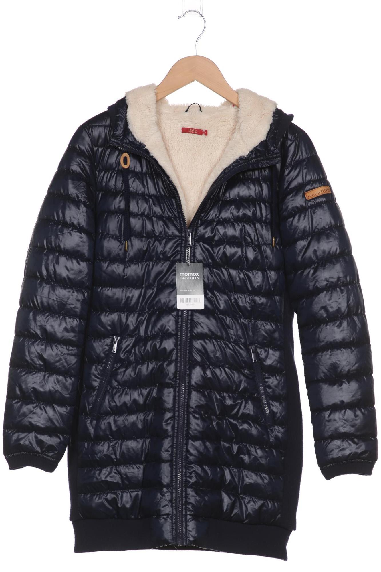 

edc by Esprit Damen Mantel, marineblau, Gr. 38
