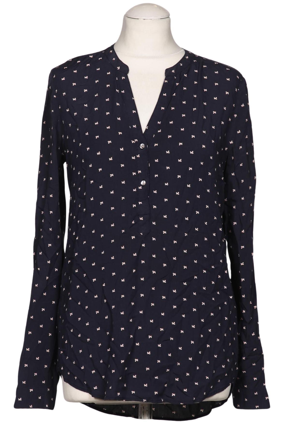 

edc by Esprit Damen Bluse, marineblau, Gr. 36