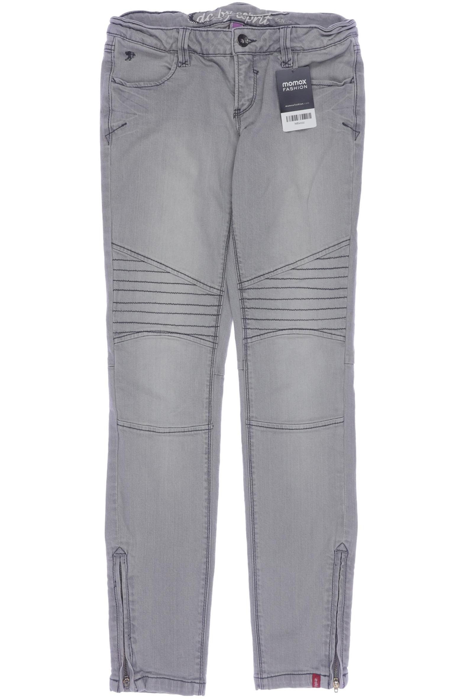 

edc by Esprit Damen Stoffhose, grau, Gr. 38