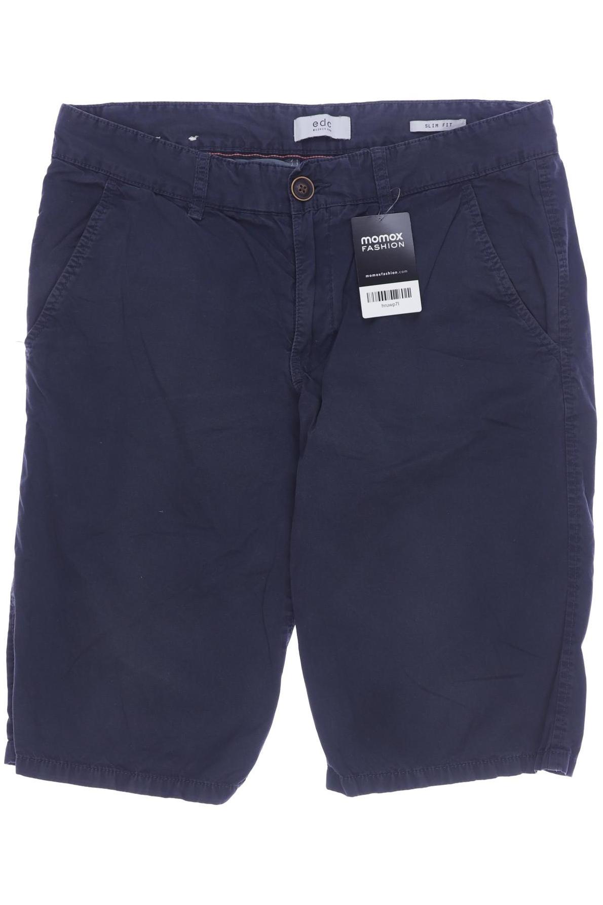 

edc by Esprit Herren Shorts, marineblau, Gr. 32