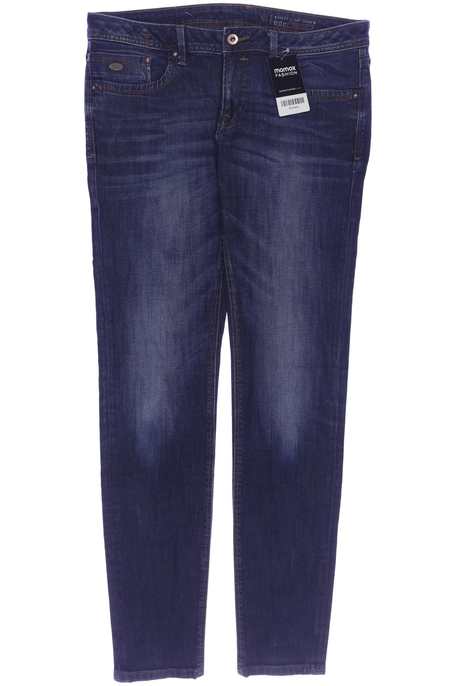 

edc by Esprit Damen Jeans, marineblau, Gr. 31
