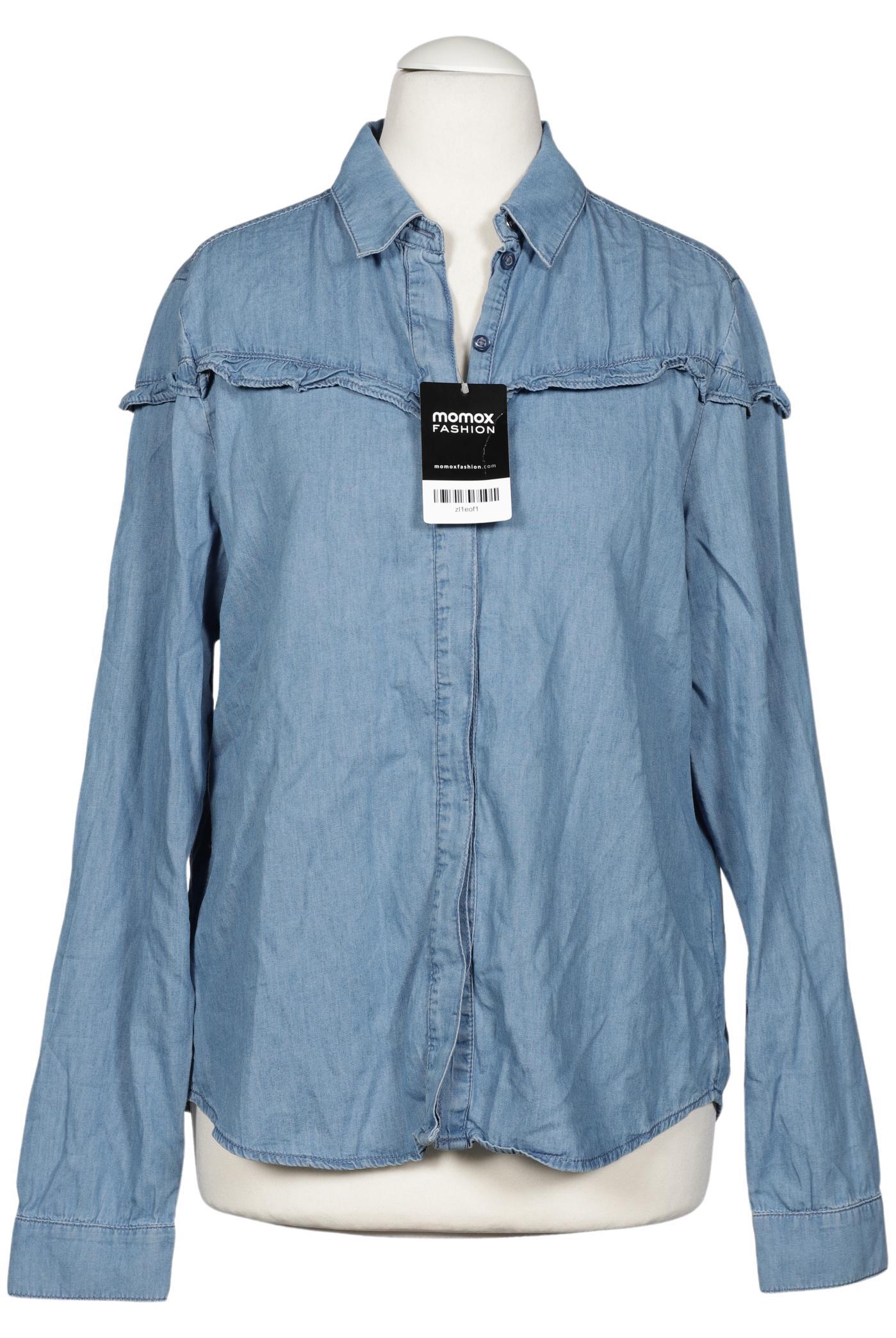 

edc by Esprit Damen Bluse, hellblau, Gr. 34