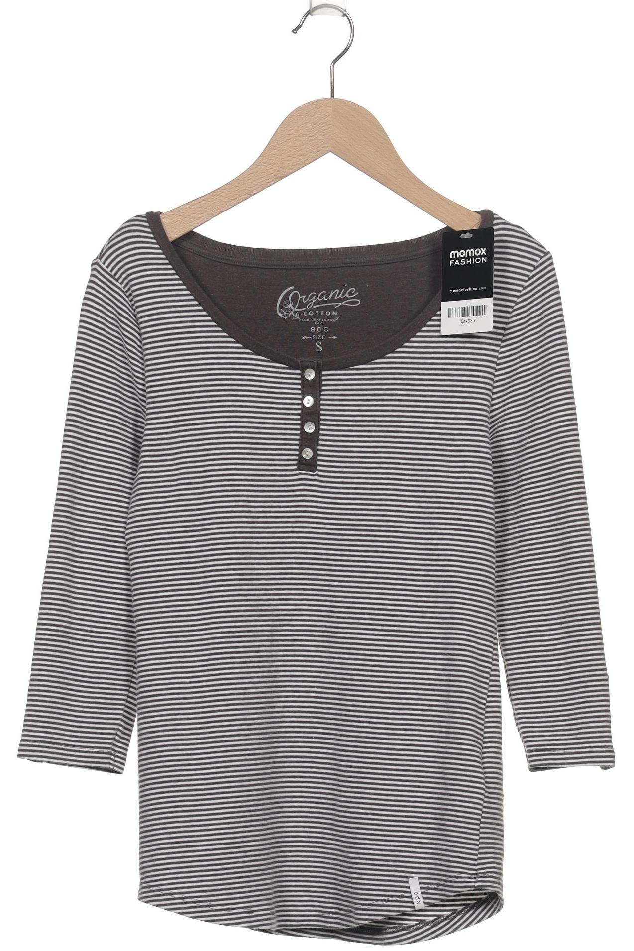 

edc by Esprit Damen Langarmshirt, braun, Gr. 36