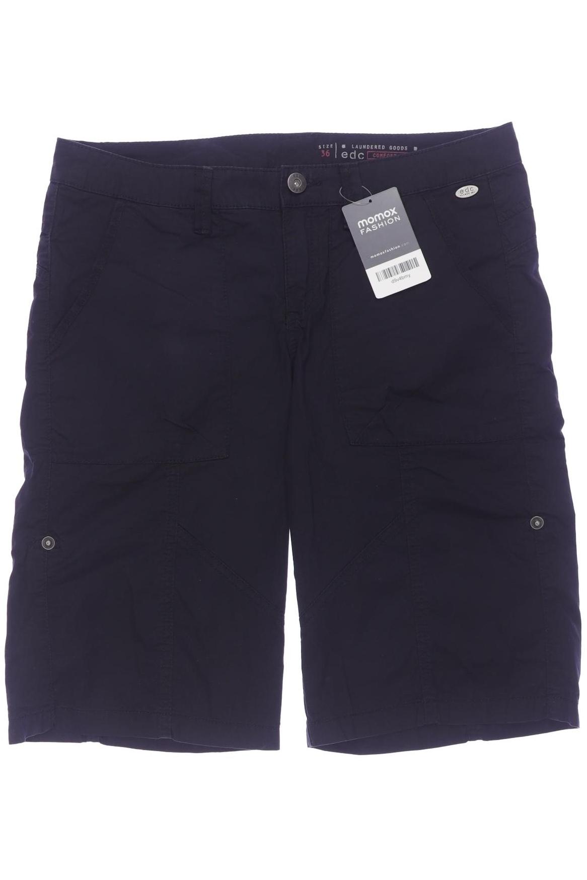 

edc by Esprit Damen Shorts, schwarz, Gr. 36