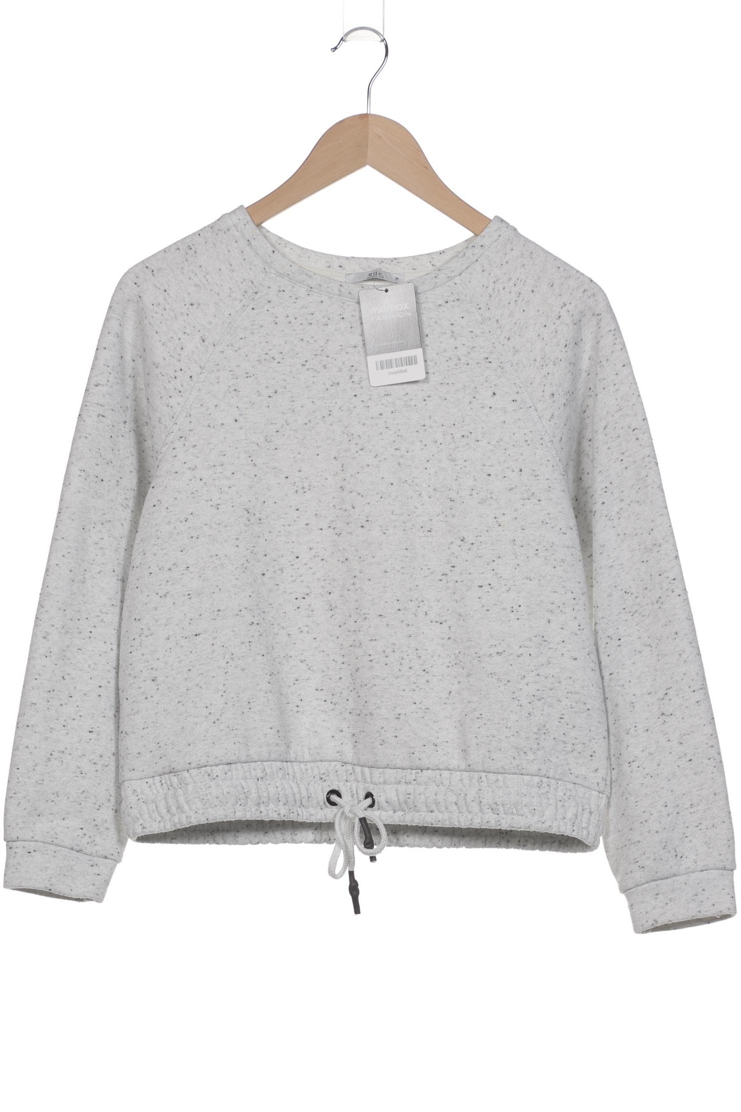 

edc by Esprit Damen Sweatshirt, grau, Gr. 38