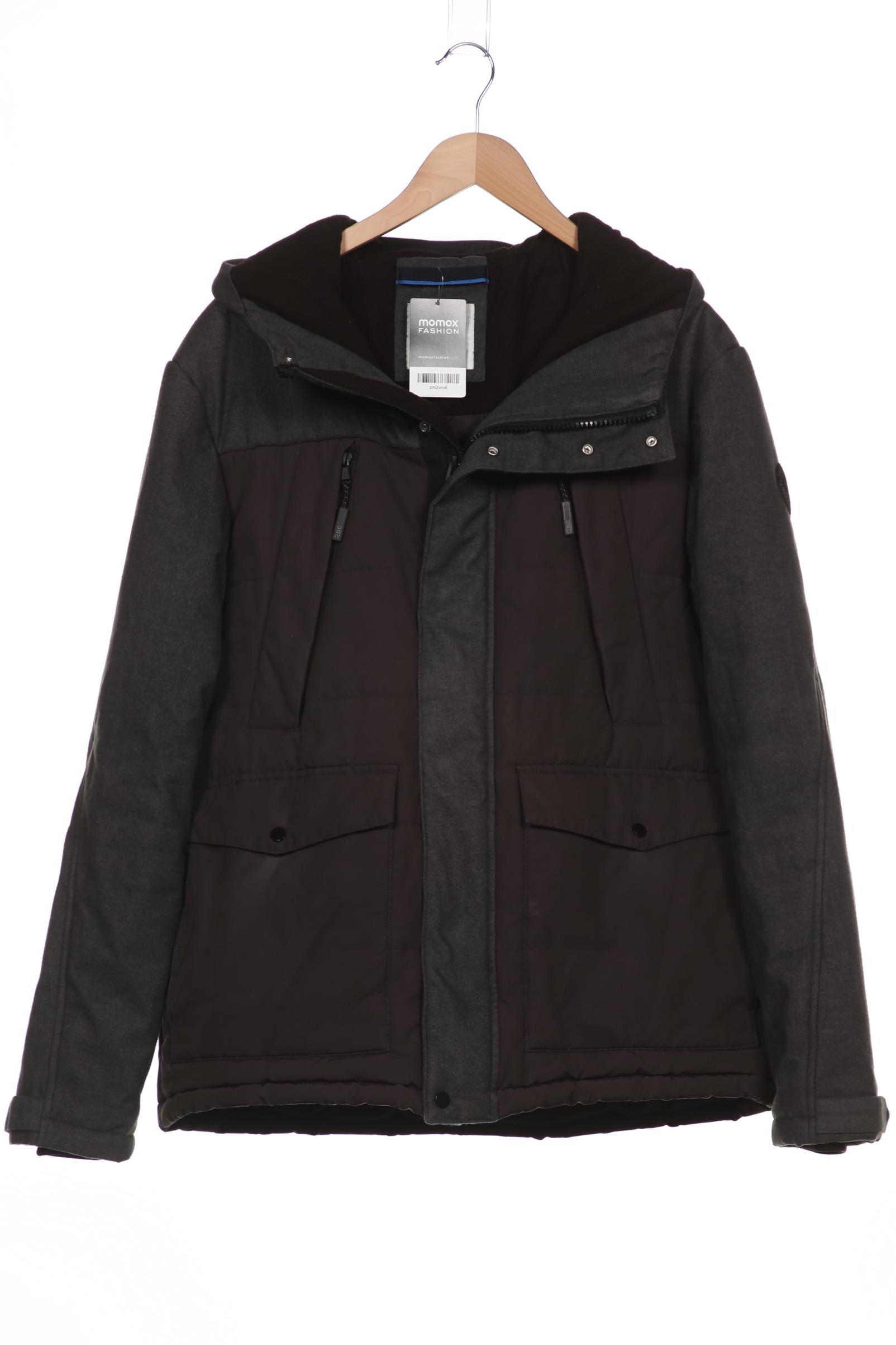 

edc by Esprit Herren Jacke, grau, Gr. 54