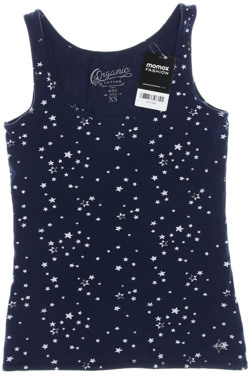 

edc by Esprit Damen Top, marineblau, Gr. 34