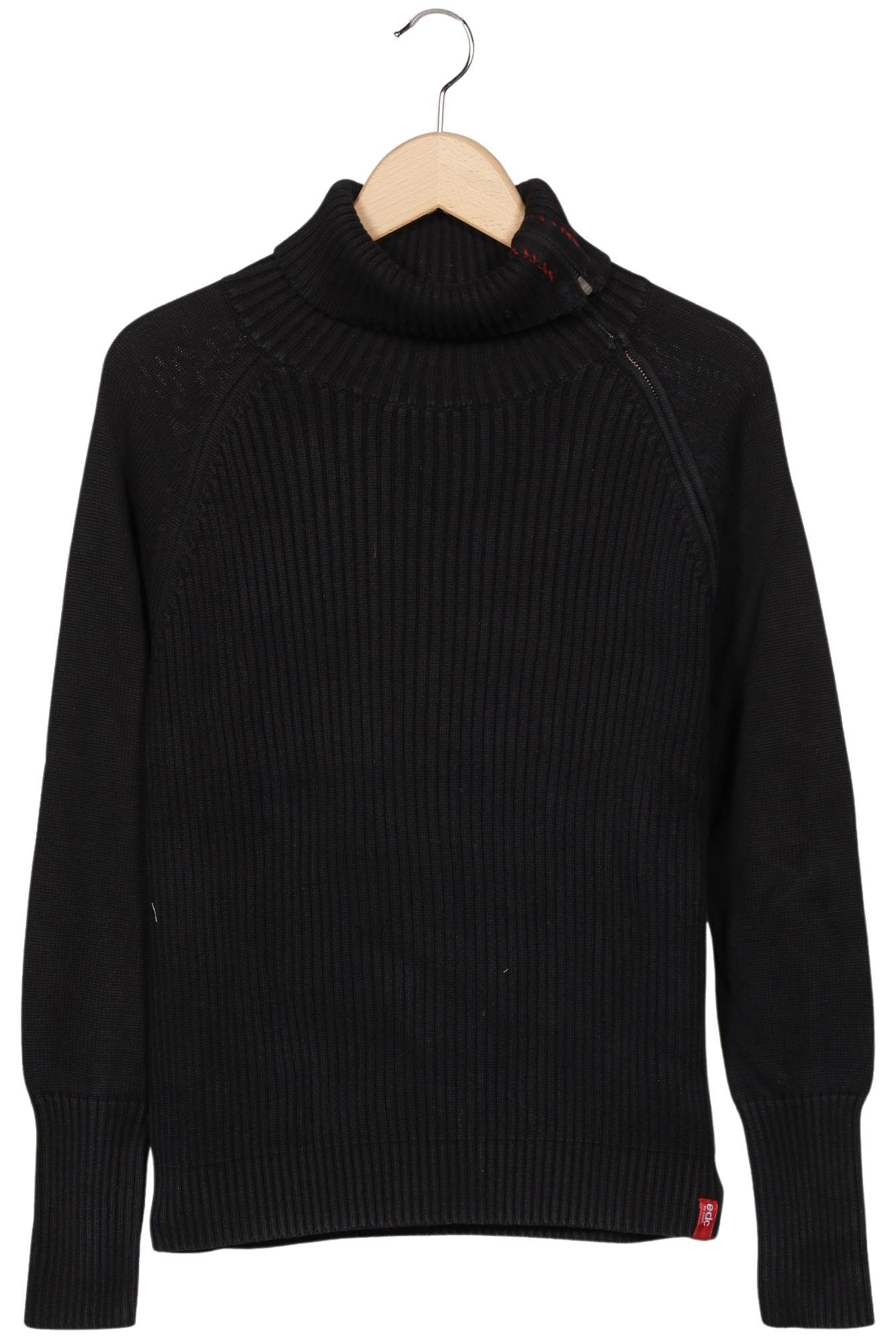 

edc by Esprit Herren Pullover, schwarz, Gr. 48