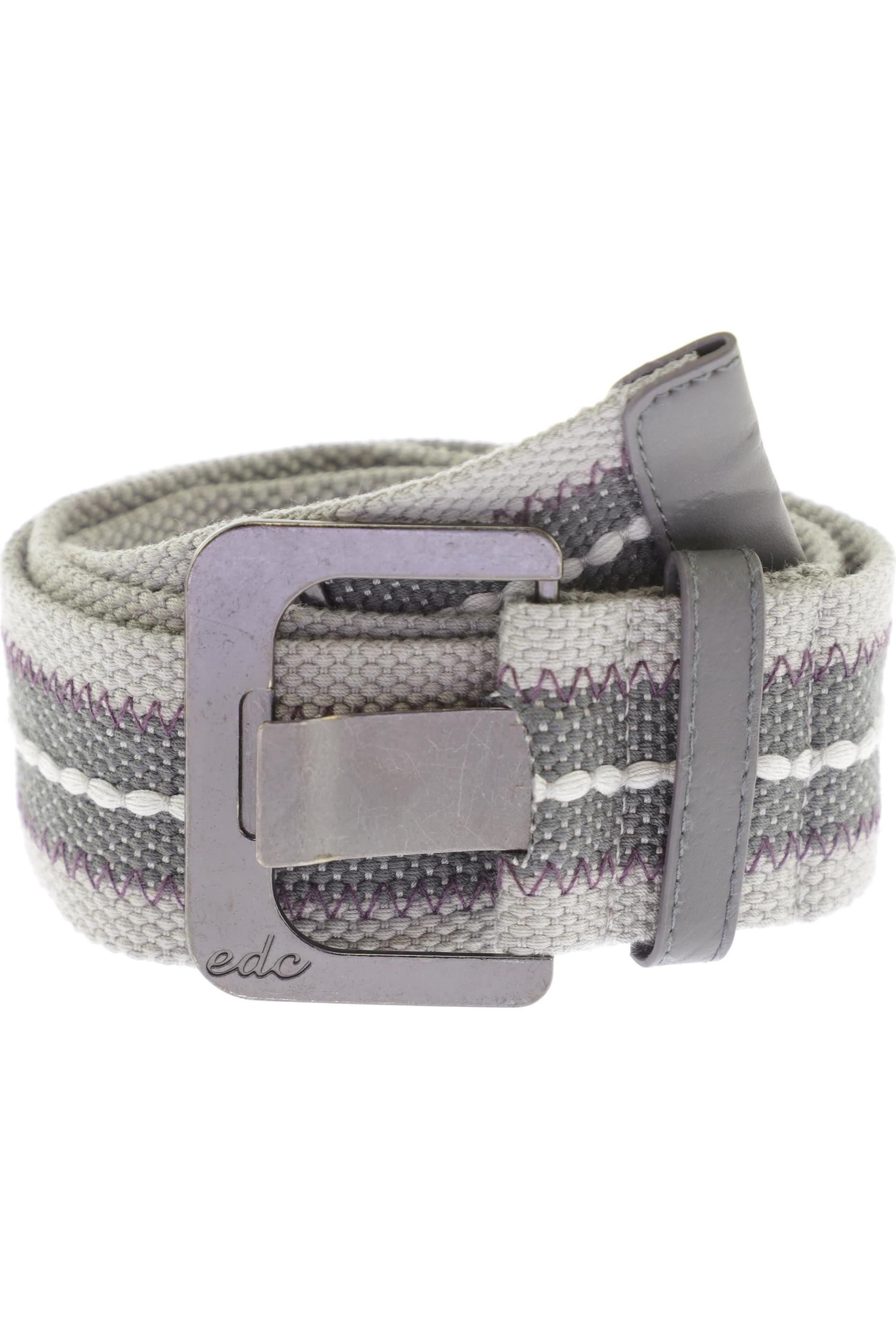 

edc by Esprit Damen Gürtel, grau, Gr. 80