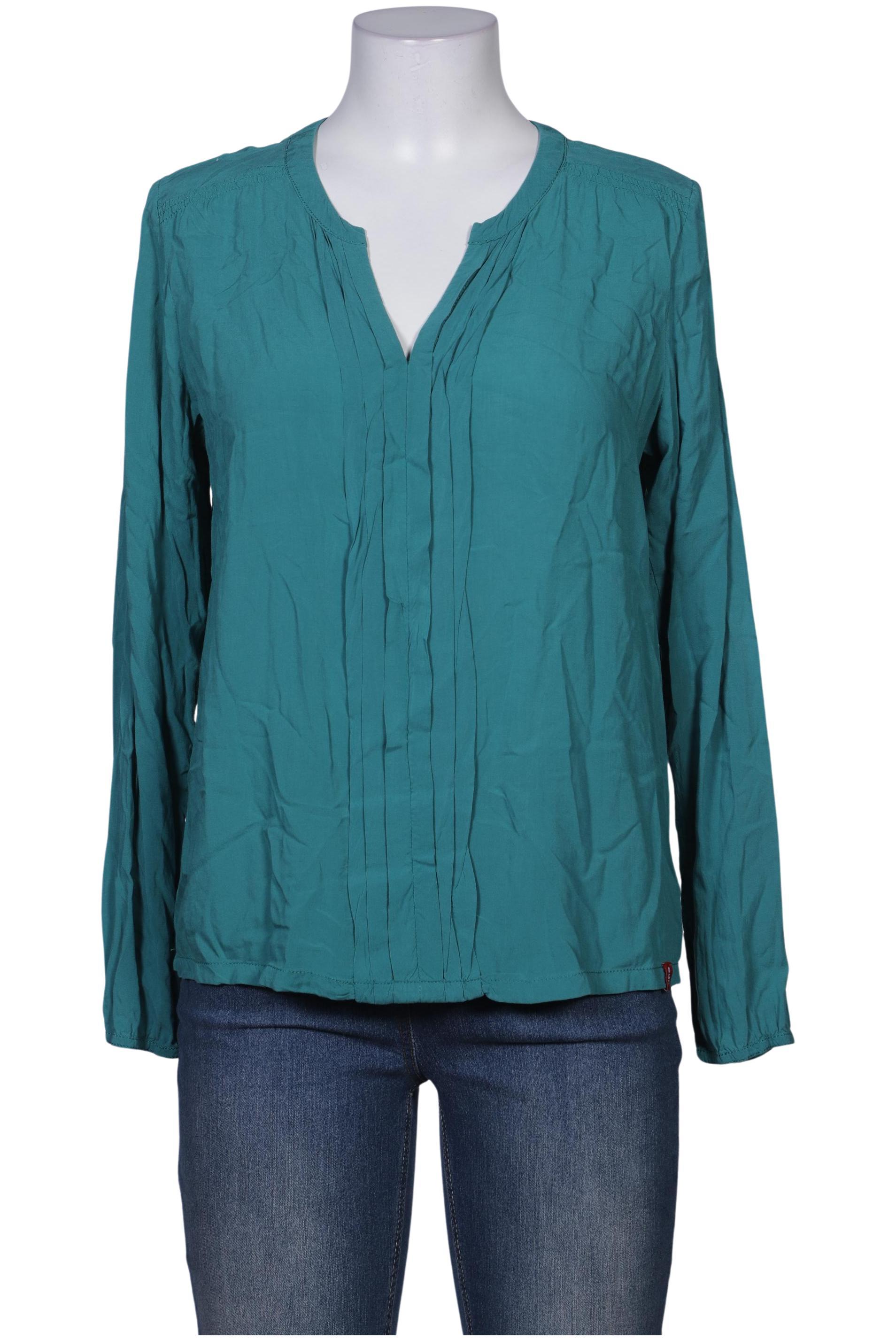 

edc by Esprit Damen Bluse, türkis, Gr. 38