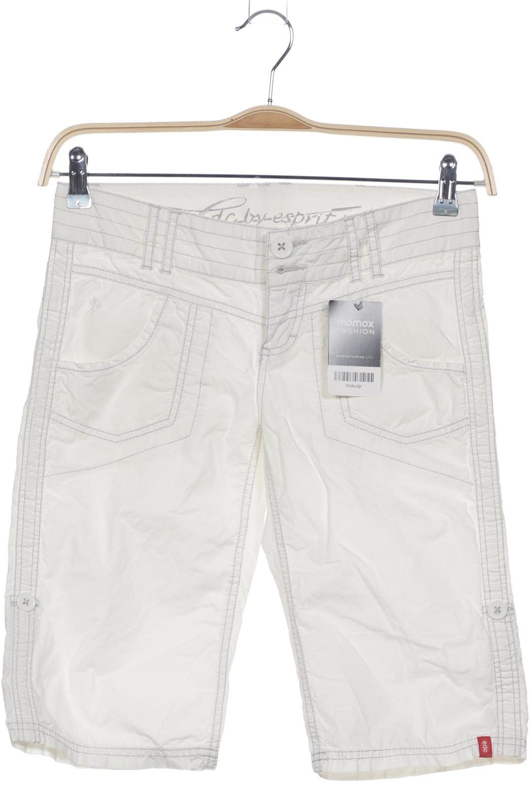

edc by Esprit Damen Shorts, cremeweiß, Gr. 32