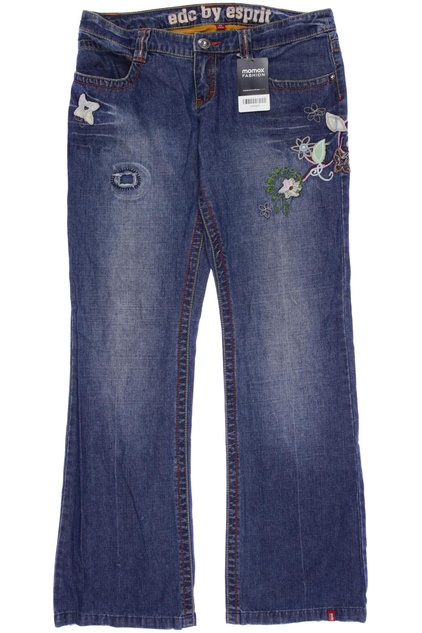 

edc by Esprit Damen Jeans, blau, Gr. 40