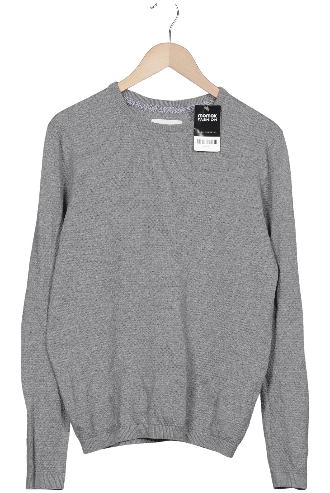 

edc by Esprit Herren Pullover, grau, Gr. 48