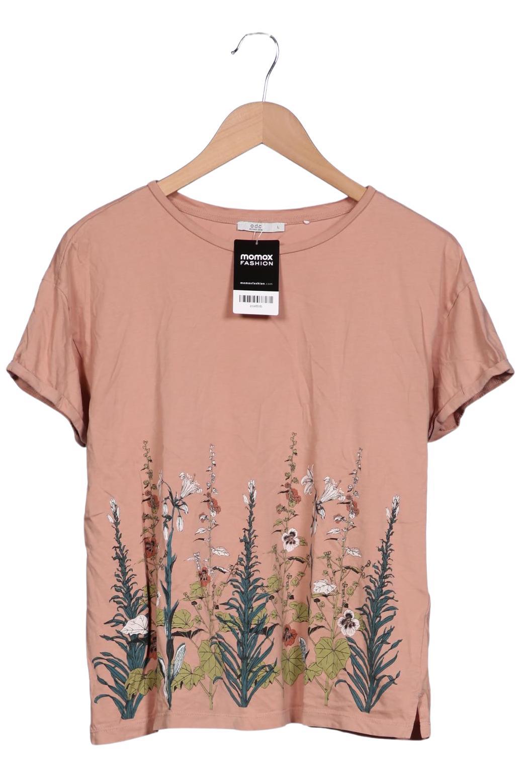 

edc by Esprit Damen T-Shirt, pink, Gr. 42