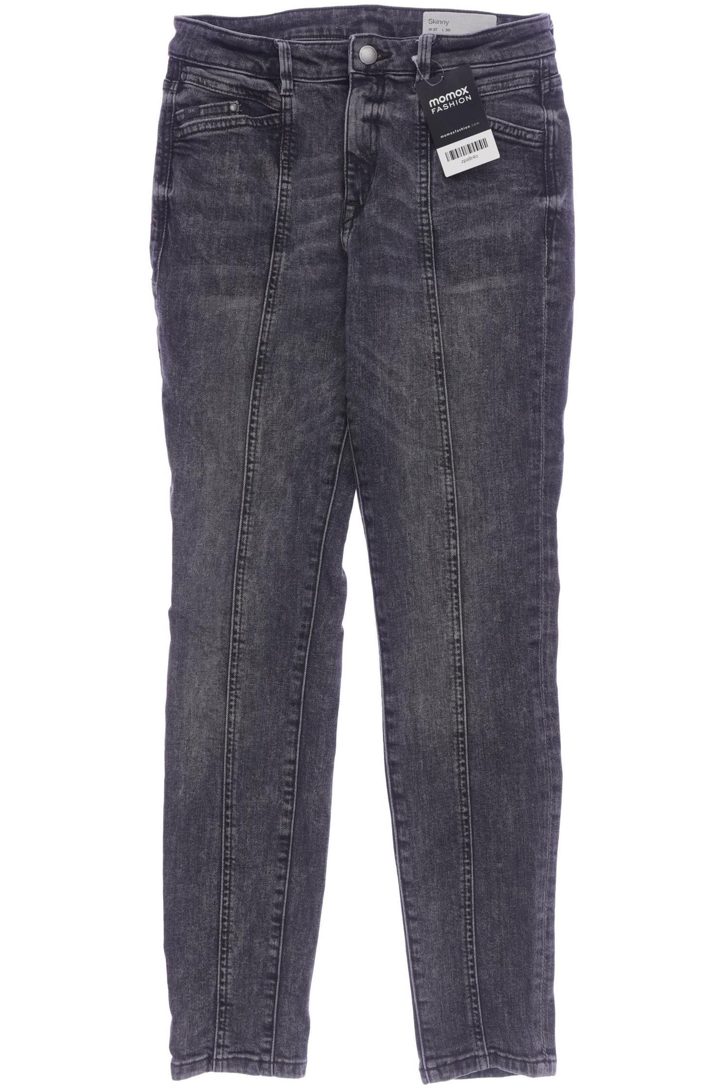 

edc by Esprit Damen Jeans, grau, Gr. 27