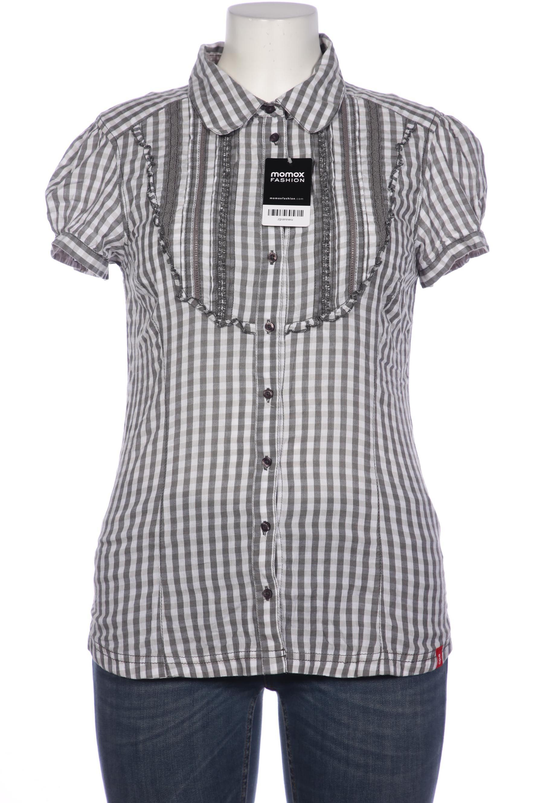 

edc by Esprit Damen Bluse, grau