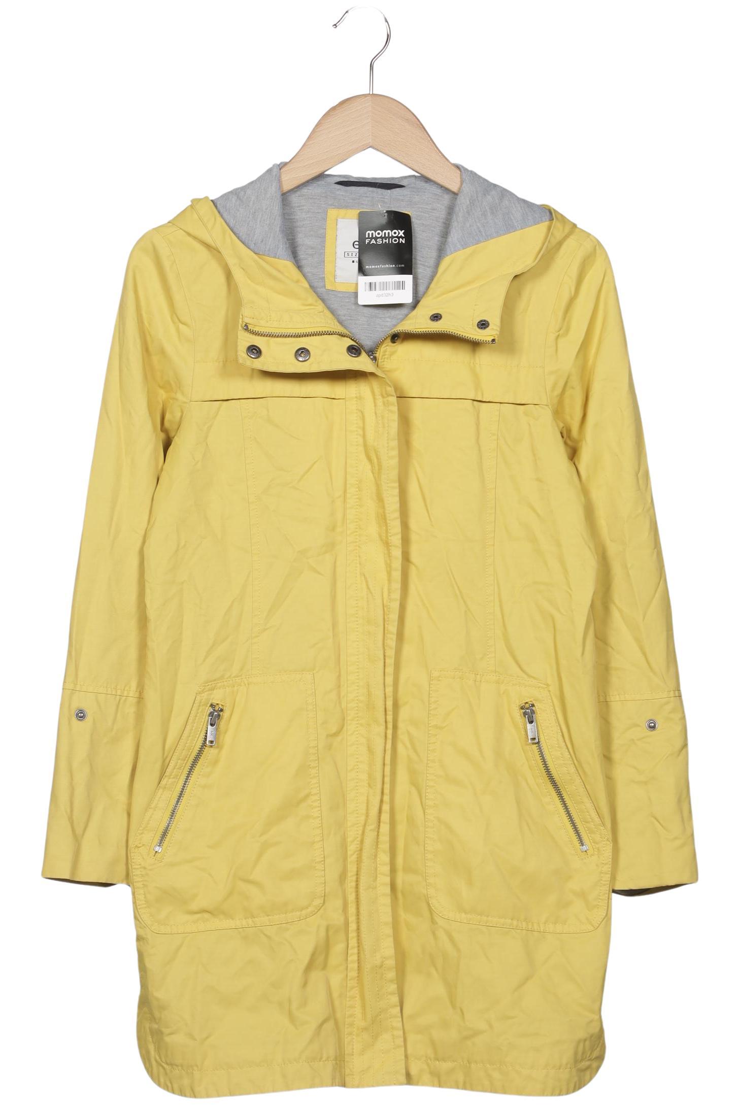 

edc by Esprit Damen Mantel, gelb, Gr. 38