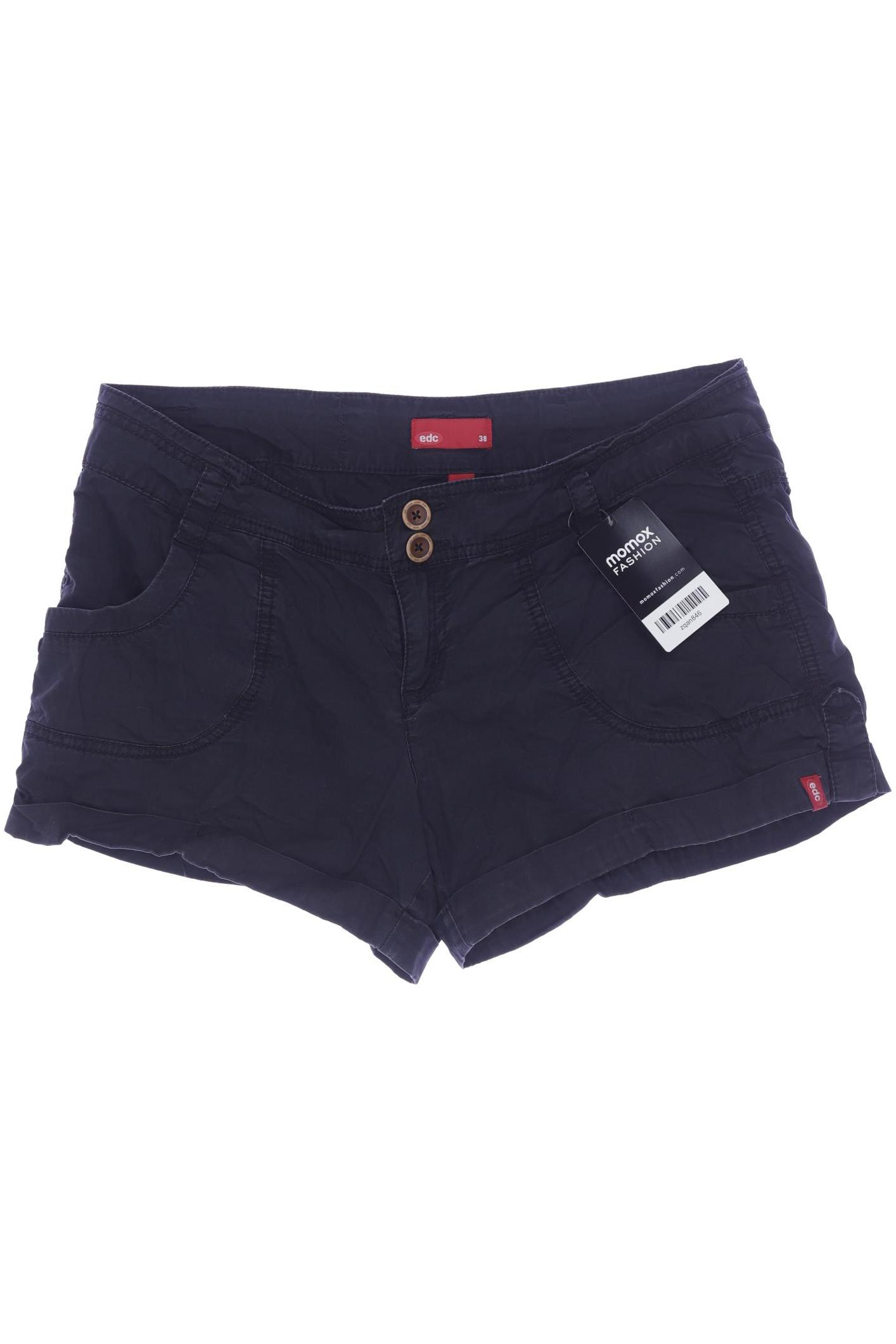 

edc by Esprit Damen Shorts, schwarz, Gr. 38