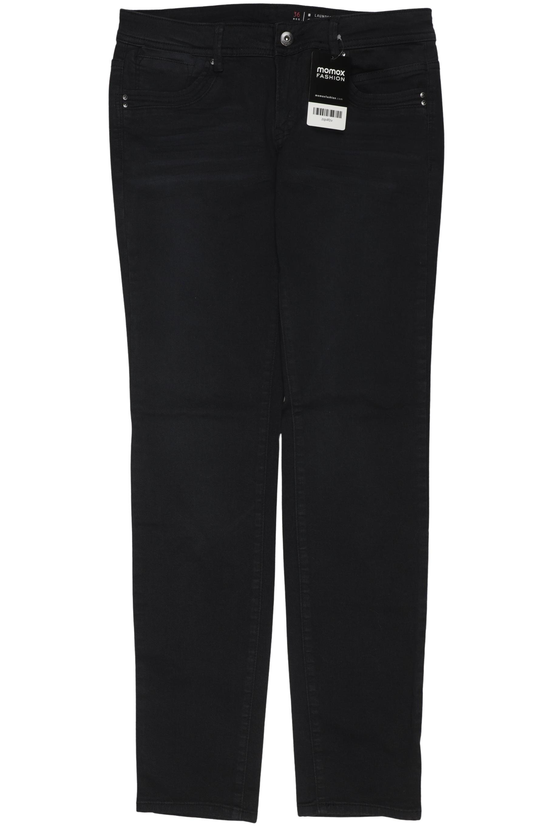 

edc by Esprit Damen Jeans, schwarz, Gr. 36