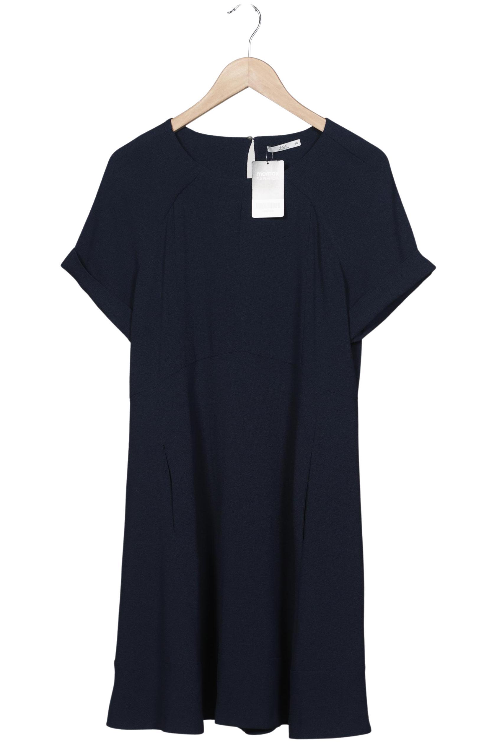 

edc by Esprit Damen Kleid, marineblau, Gr. 38