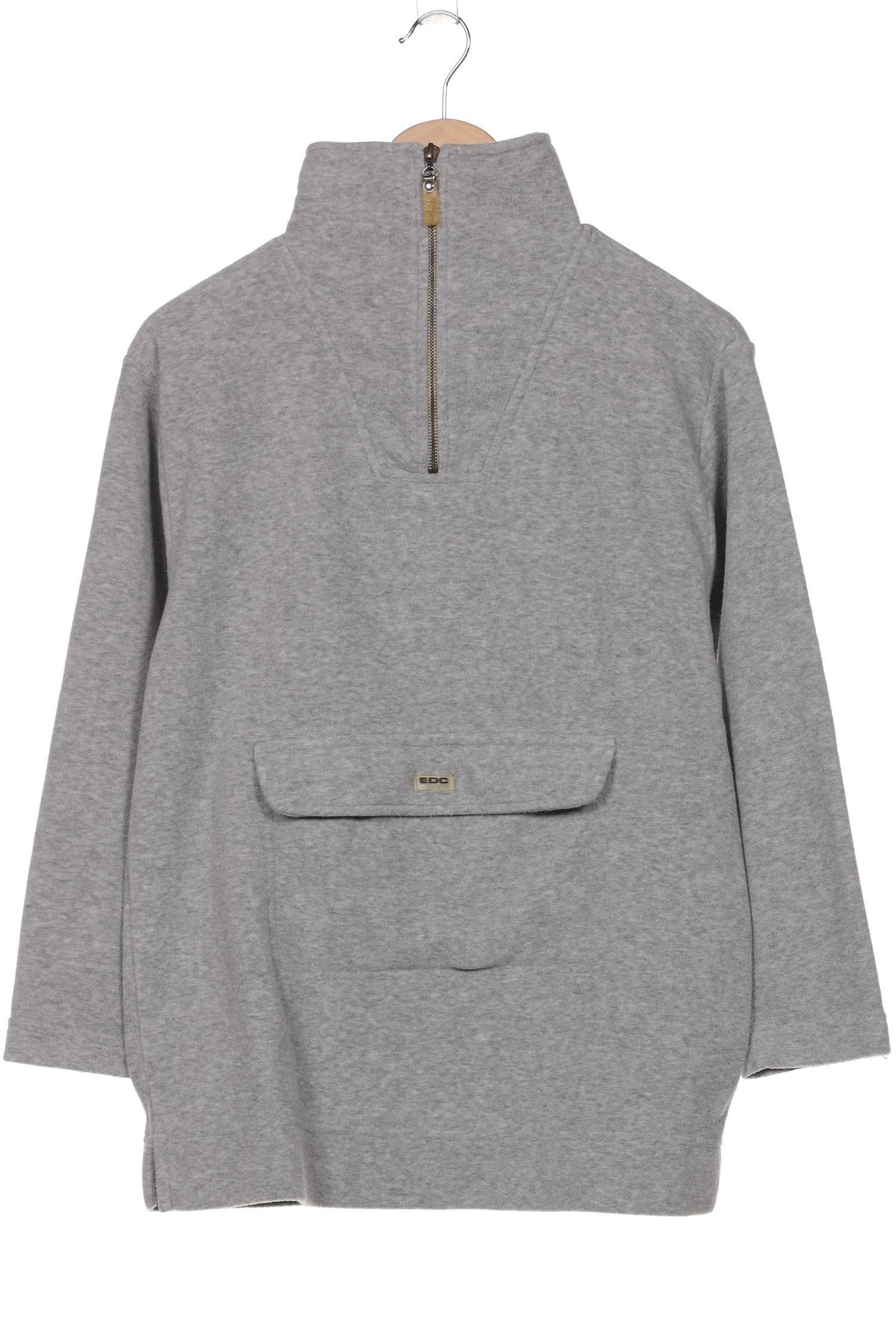 

edc by Esprit Damen Sweatshirt, grau, Gr. 36