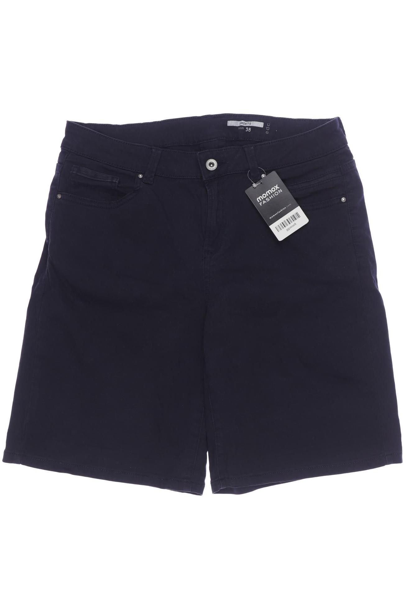 

edc by Esprit Damen Shorts, marineblau, Gr. 38
