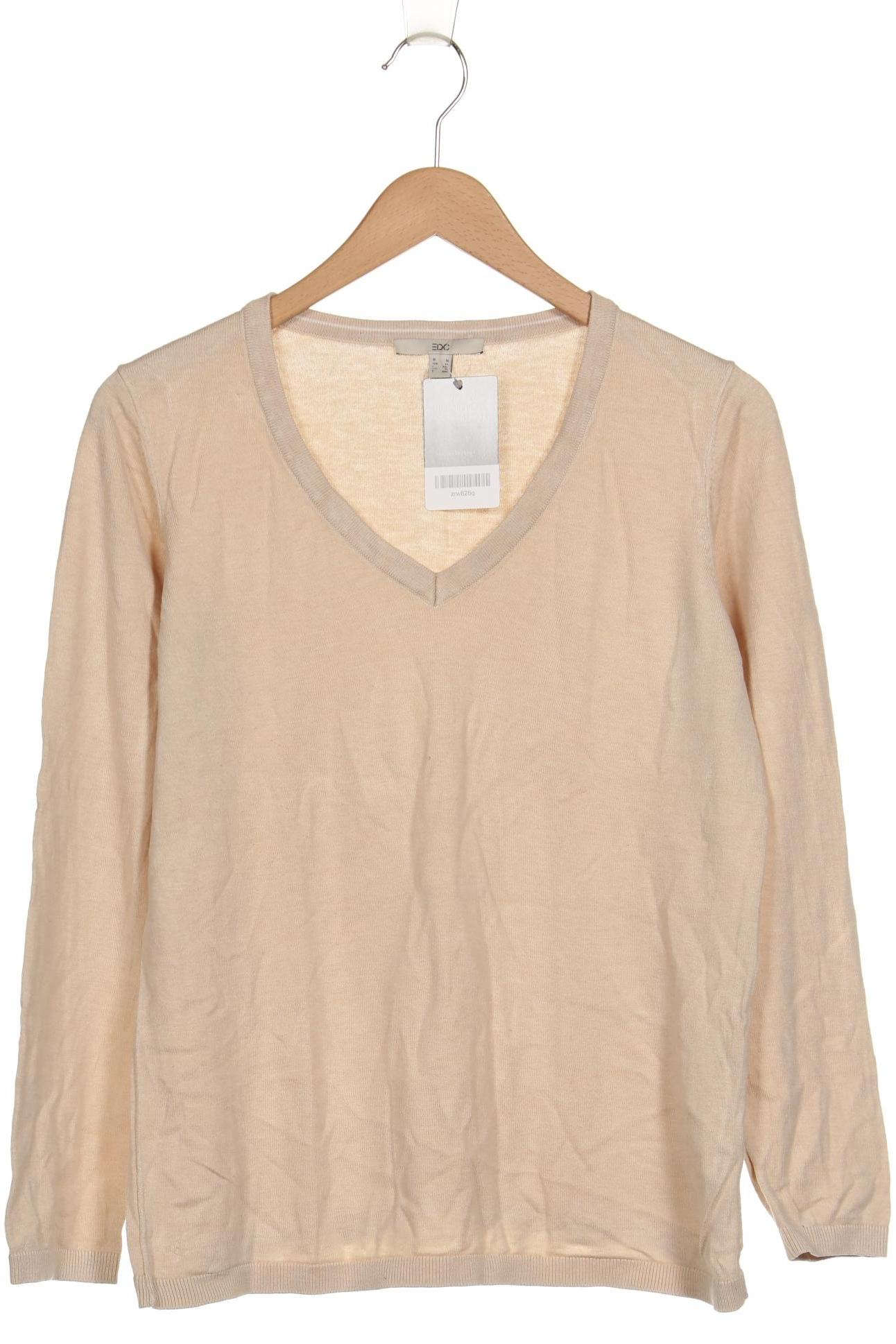 

edc by Esprit Damen Pullover, beige, Gr. 44