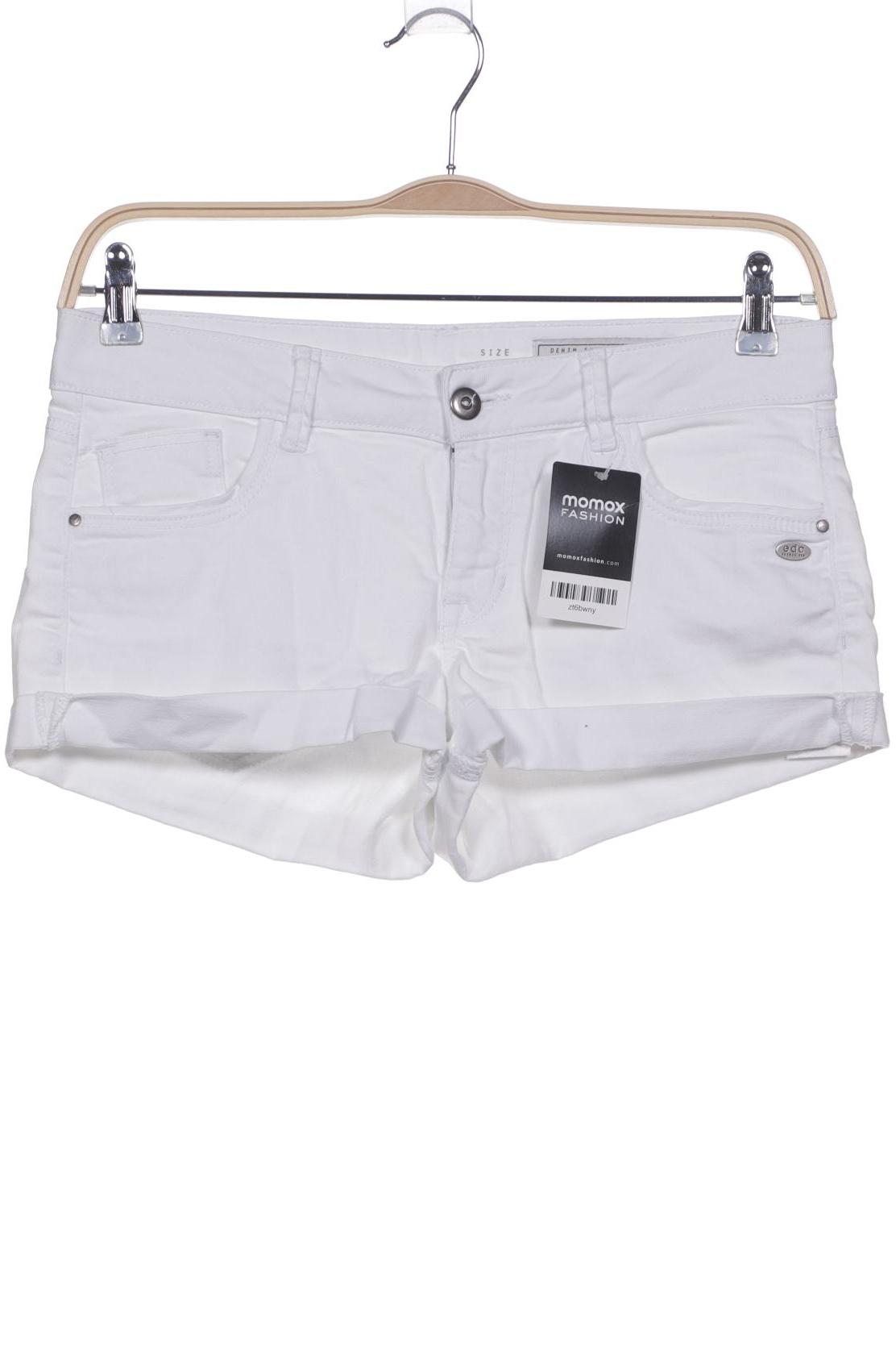 

edc by Esprit Damen Shorts, weiß, Gr. 38